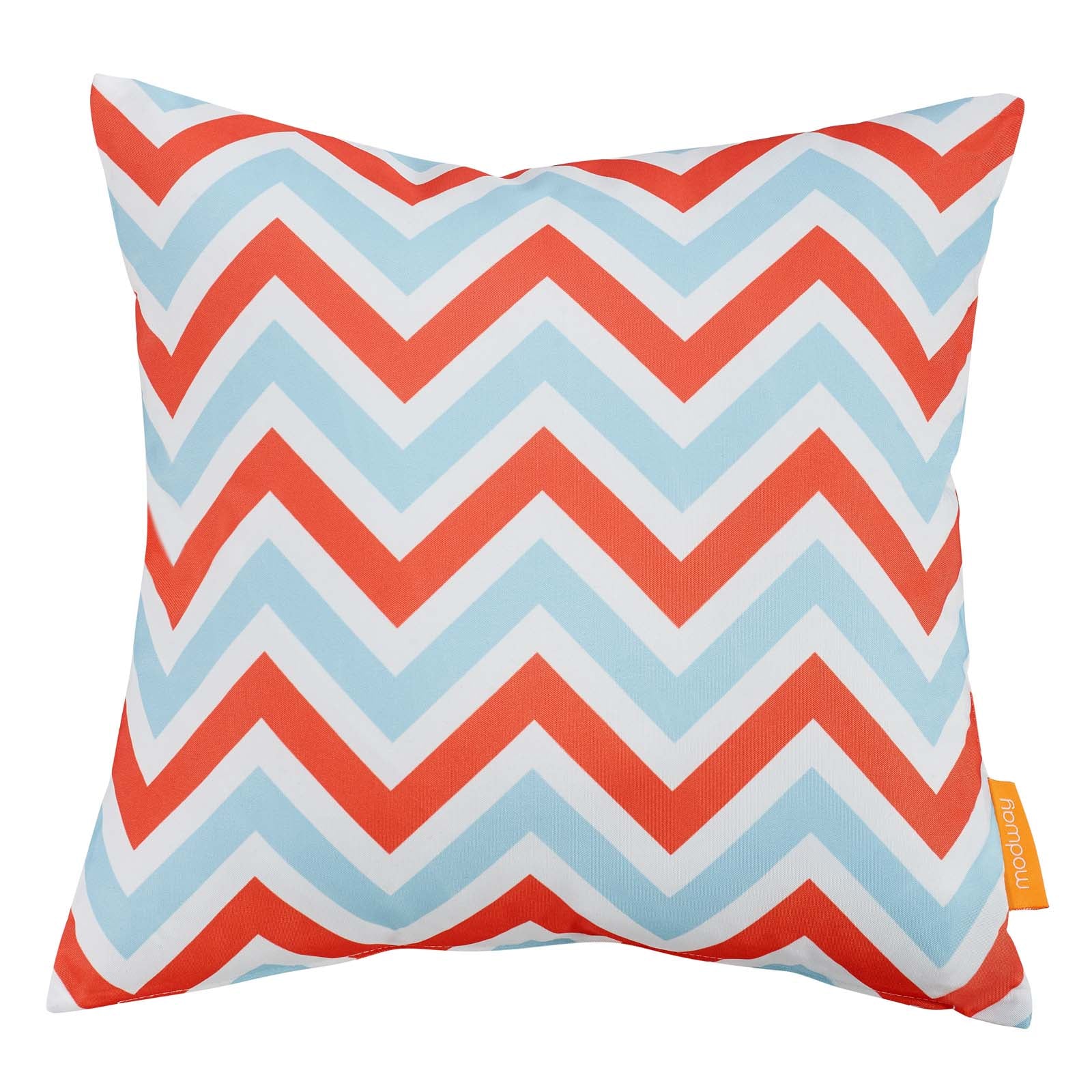 Modway Outdoor Pillows & Cushions - Modway Two Piece Outdoor Patio Pillow Set Zig Zag