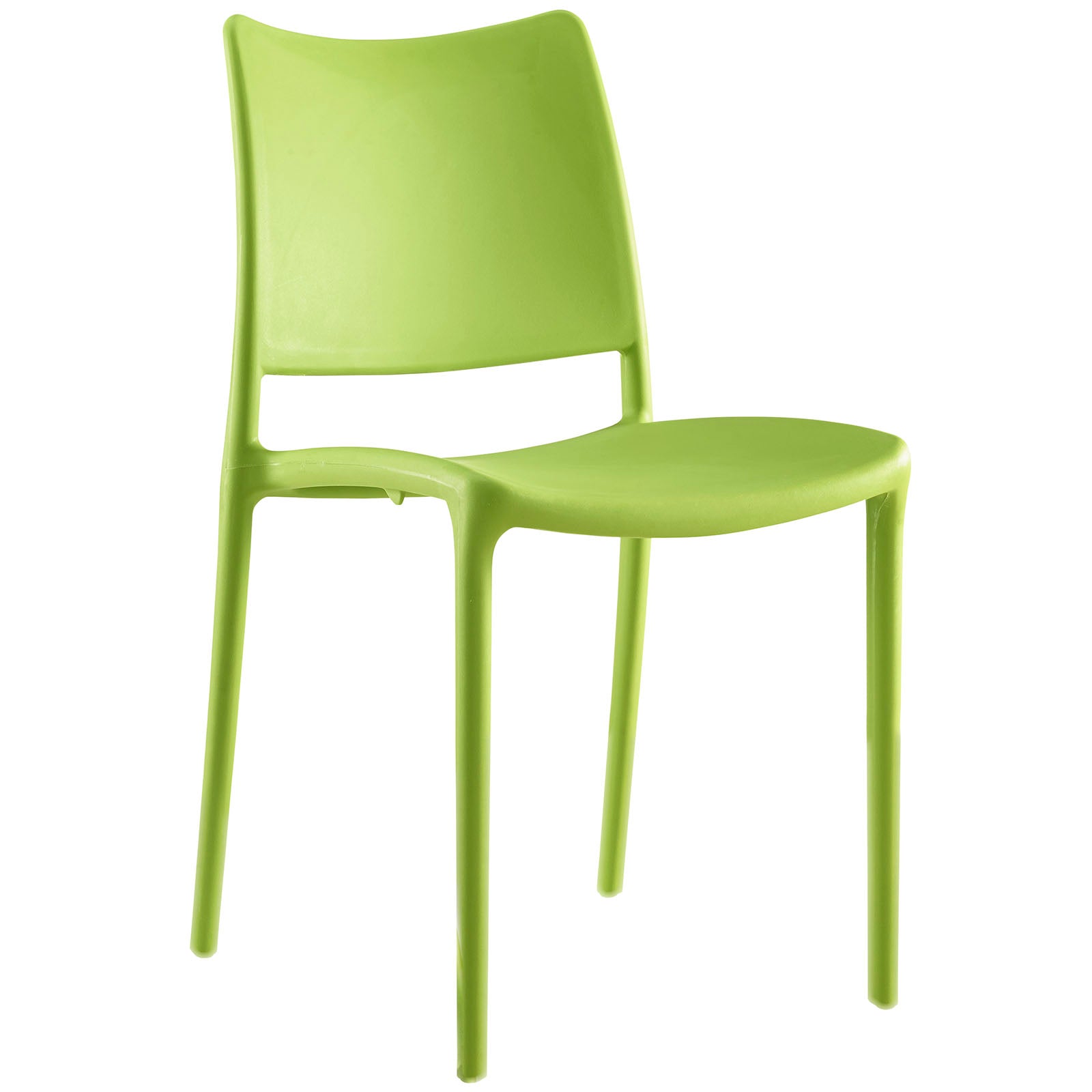 Modway Dining Chairs - Hipster-Dining-Side-Chair-Set-of-4-Green