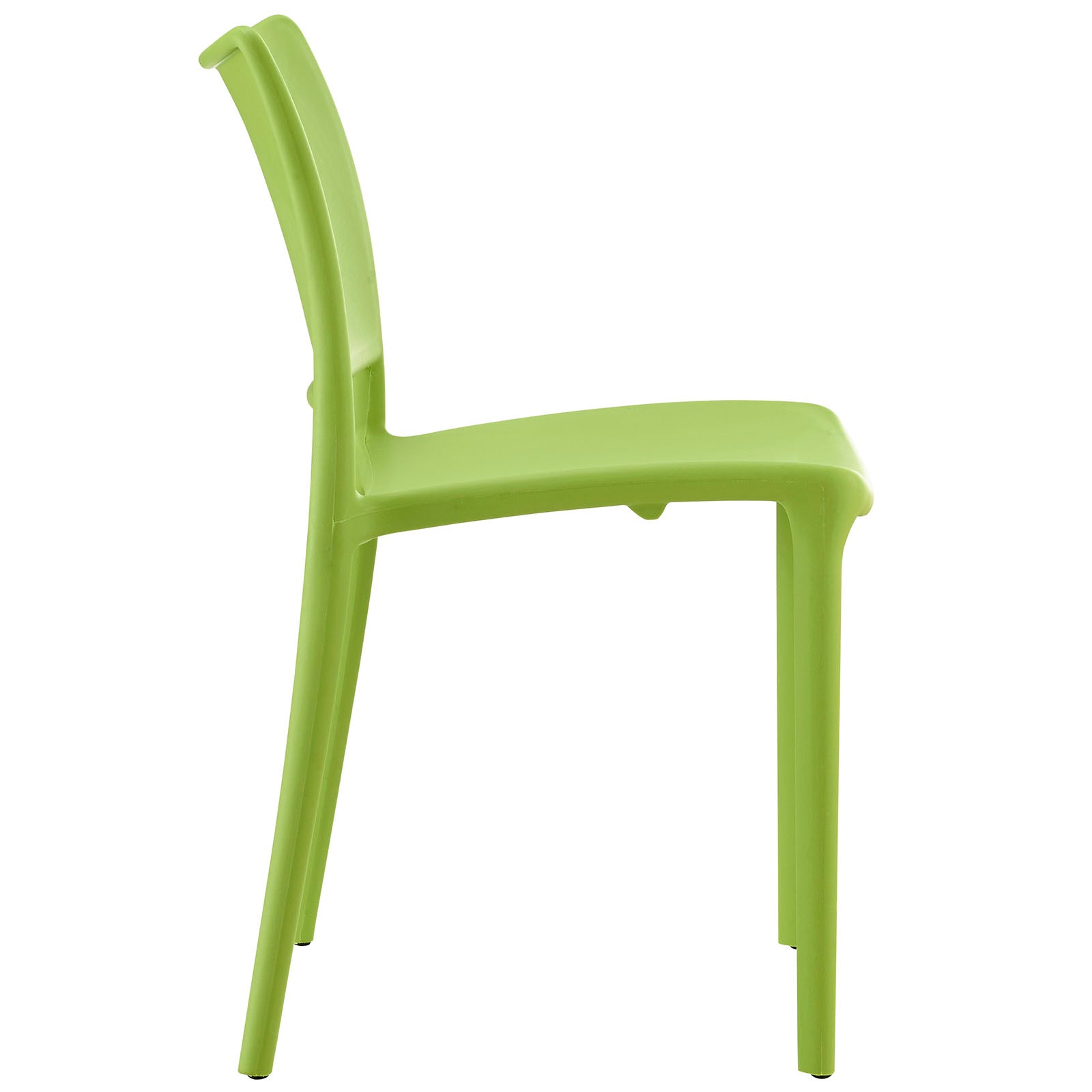 Modway Dining Chairs - Hipster-Dining-Side-Chair-Set-of-4-Green