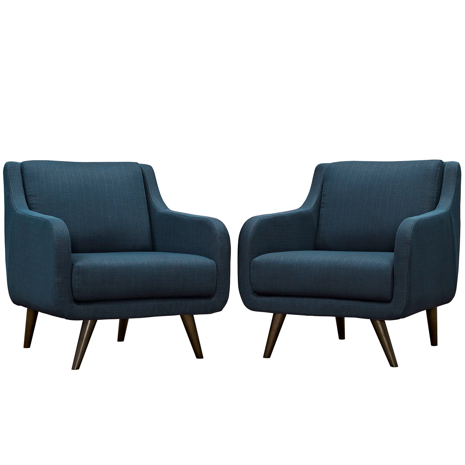 Verve Armchairs Set Of 2 Azure