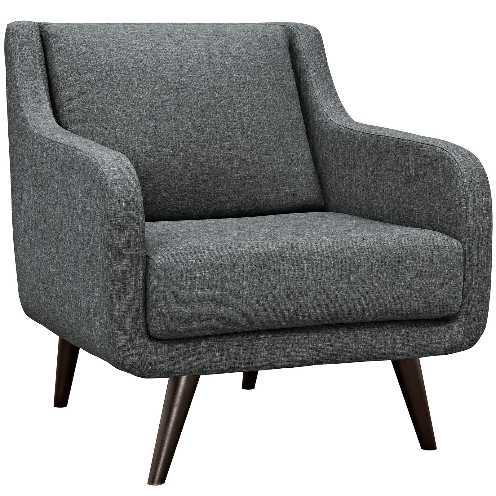 Modway Living Room Sets - Verve Armchairs Set Of 2 Gray