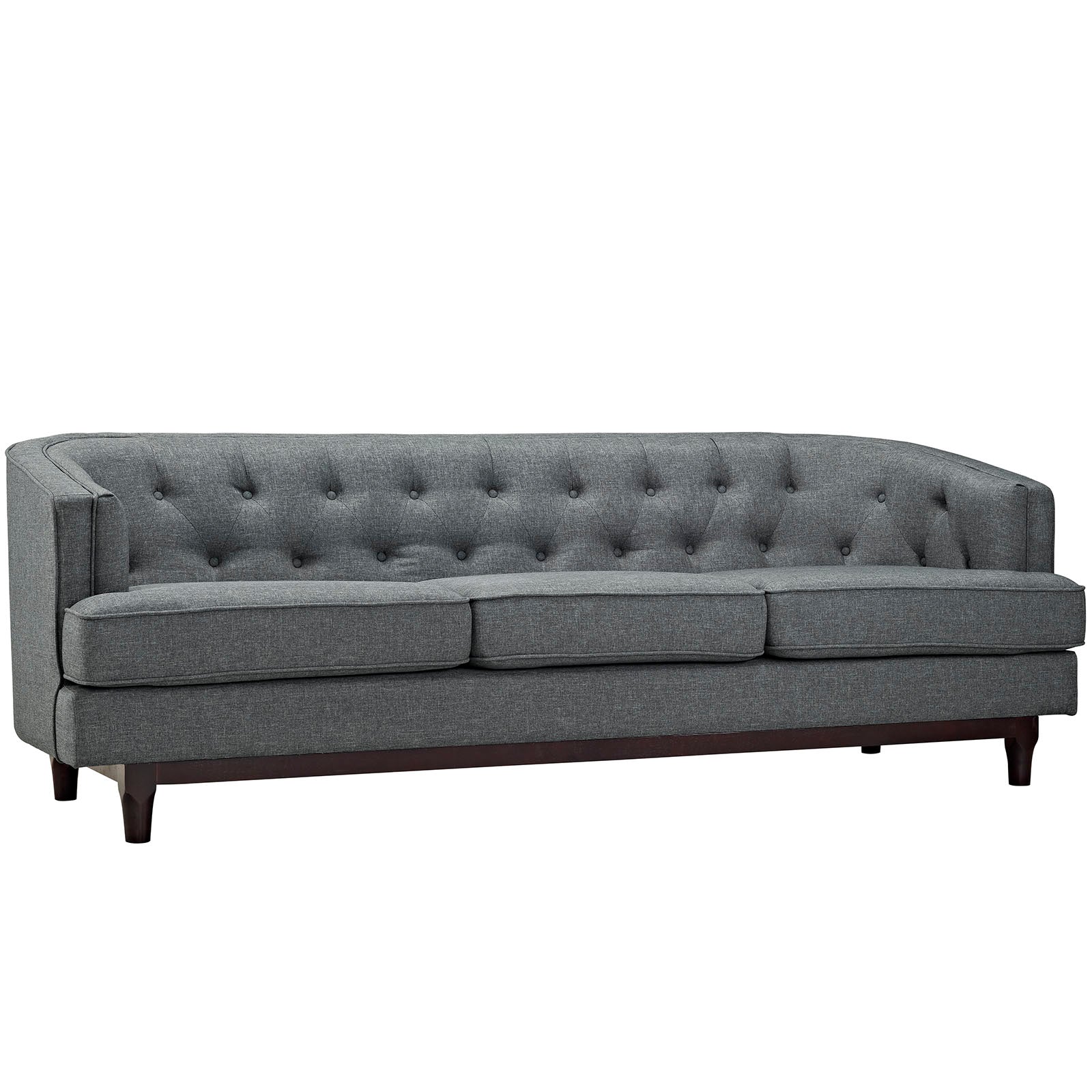 Modway Living Room Sets - Coast Living Room Set Set of 2 Gray