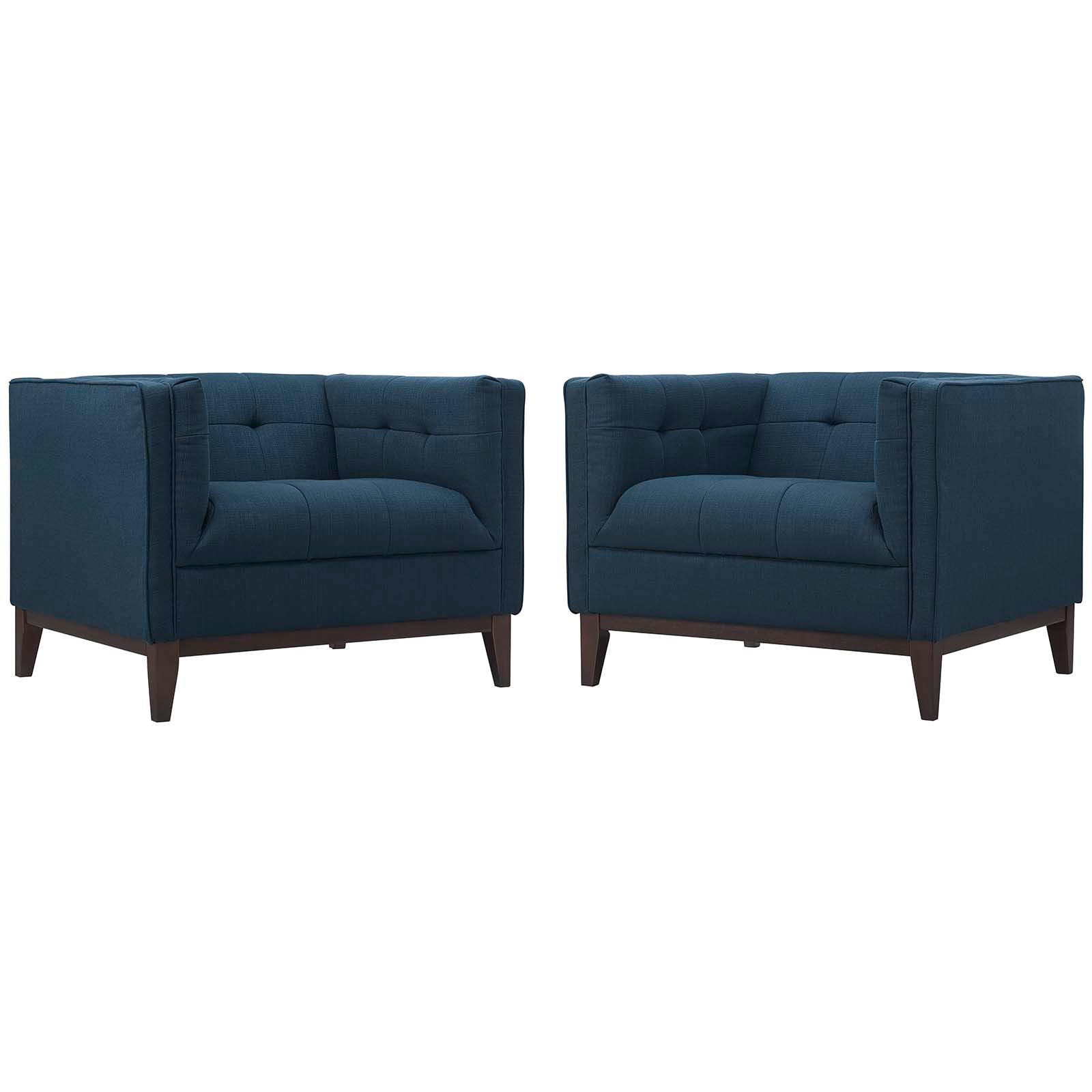 Modway Living Room Sets - Serve Armchairs Set of 2 Azure
