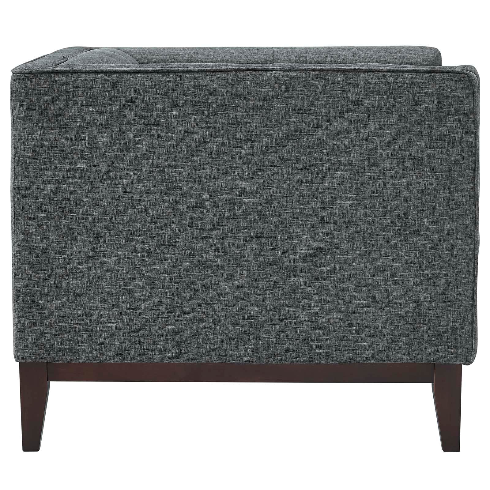 Modway Living Room Sets - Serve Armchairs Set Of 2 Gray