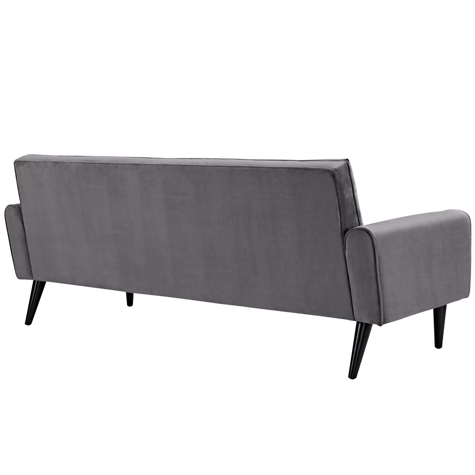 Modway Sofas & Couches - Delve Performance Velvet Sofa Gray
