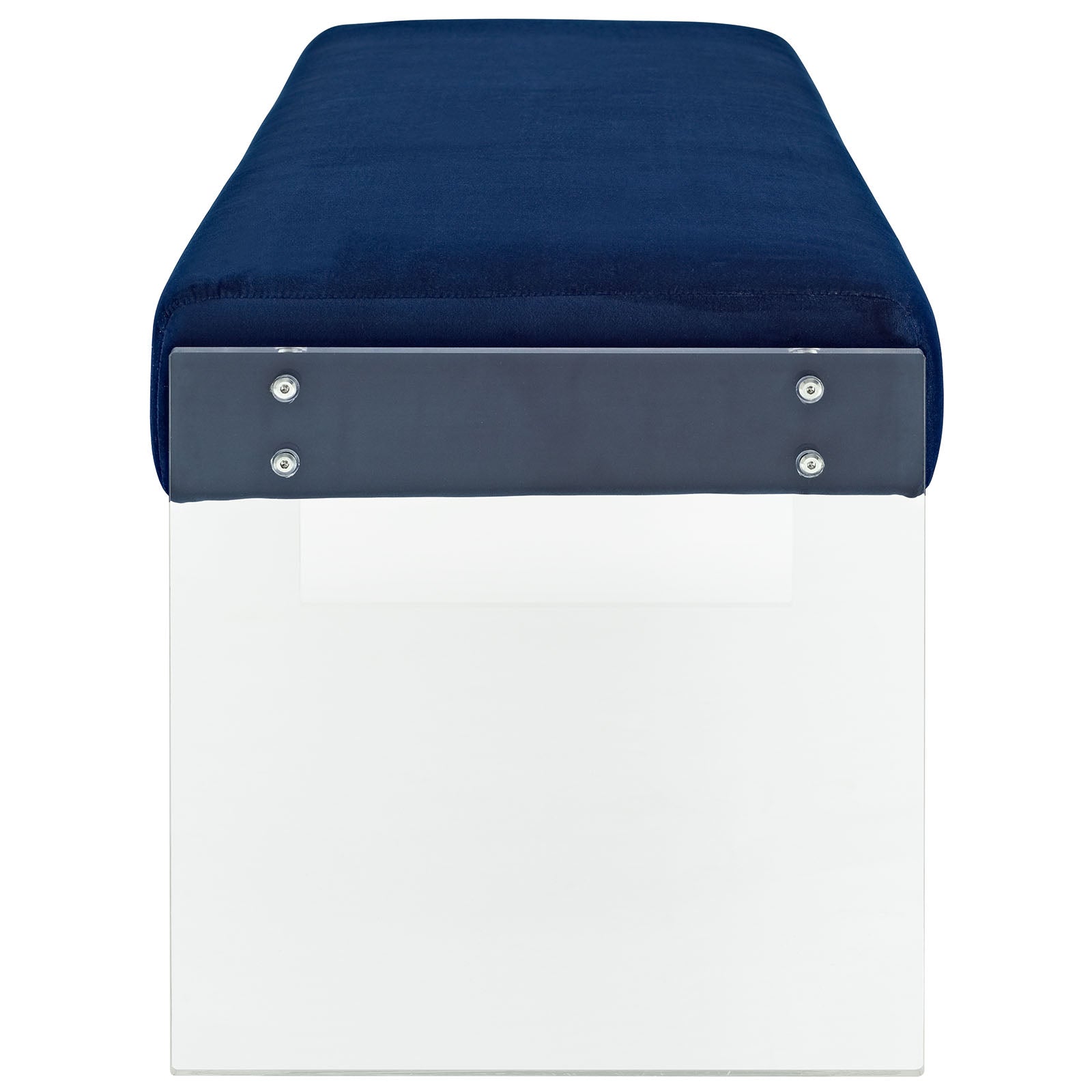 Modway Benches - Roam Performance Velvet Bench Navy