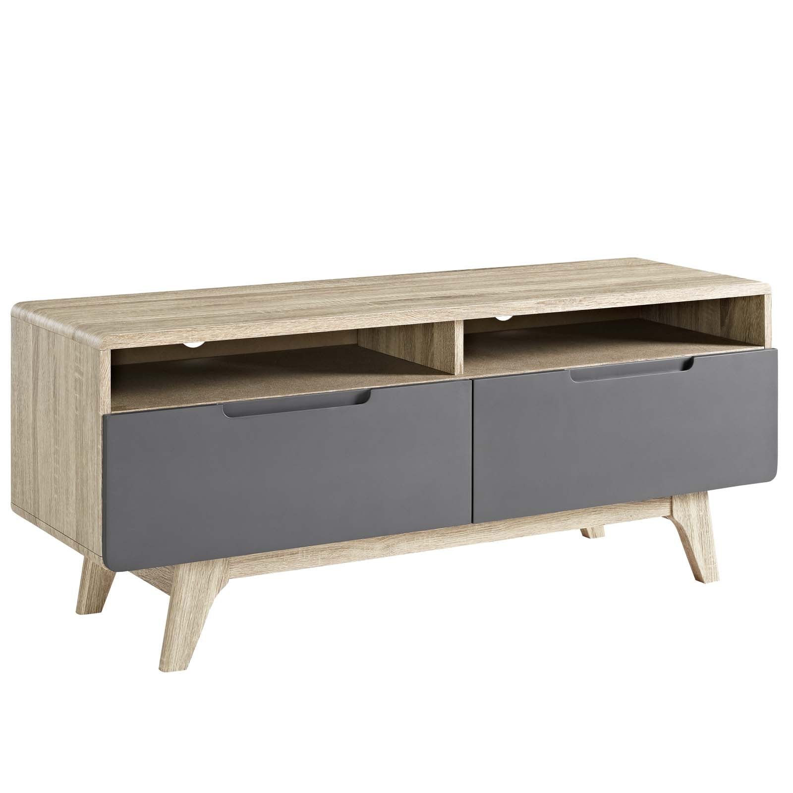 Modway TV & Media Units - Origin 47" TV Stand Natural & Gray