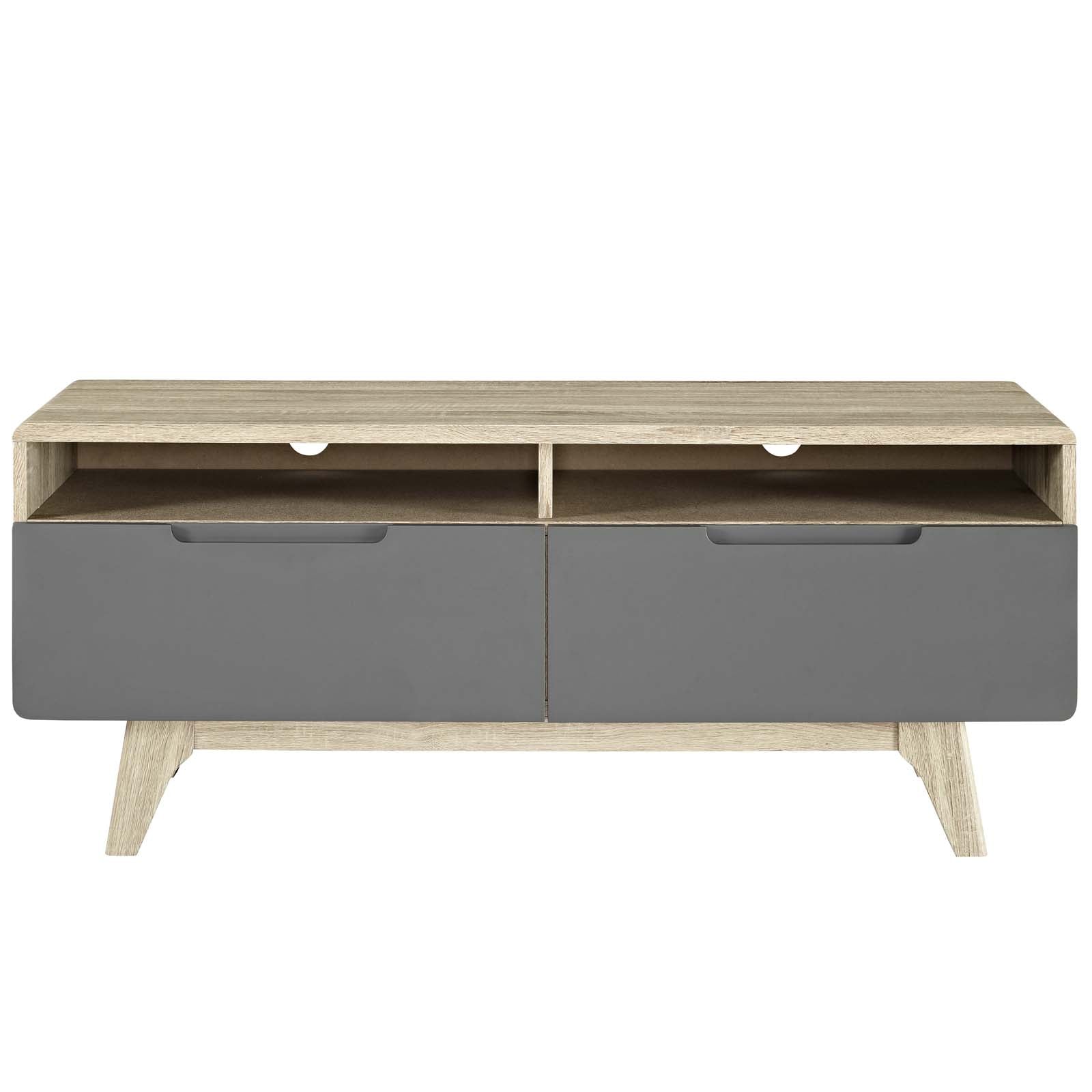 Modway TV & Media Units - Origin 47" TV Stand Natural & Gray
