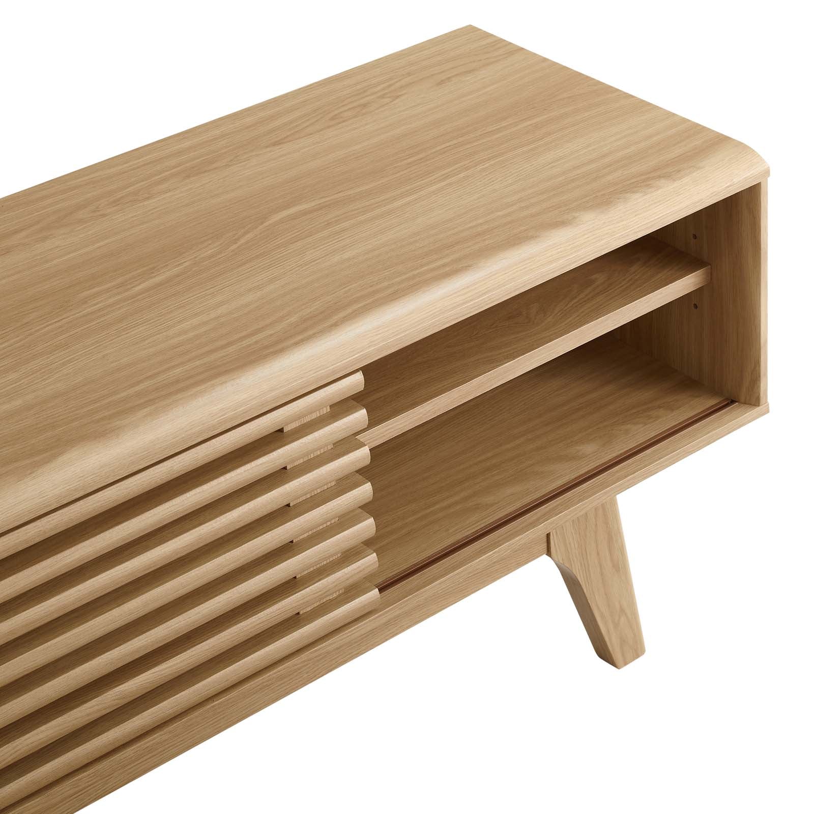 Modway TV & Media Units - Render 48" TV Stand Oak