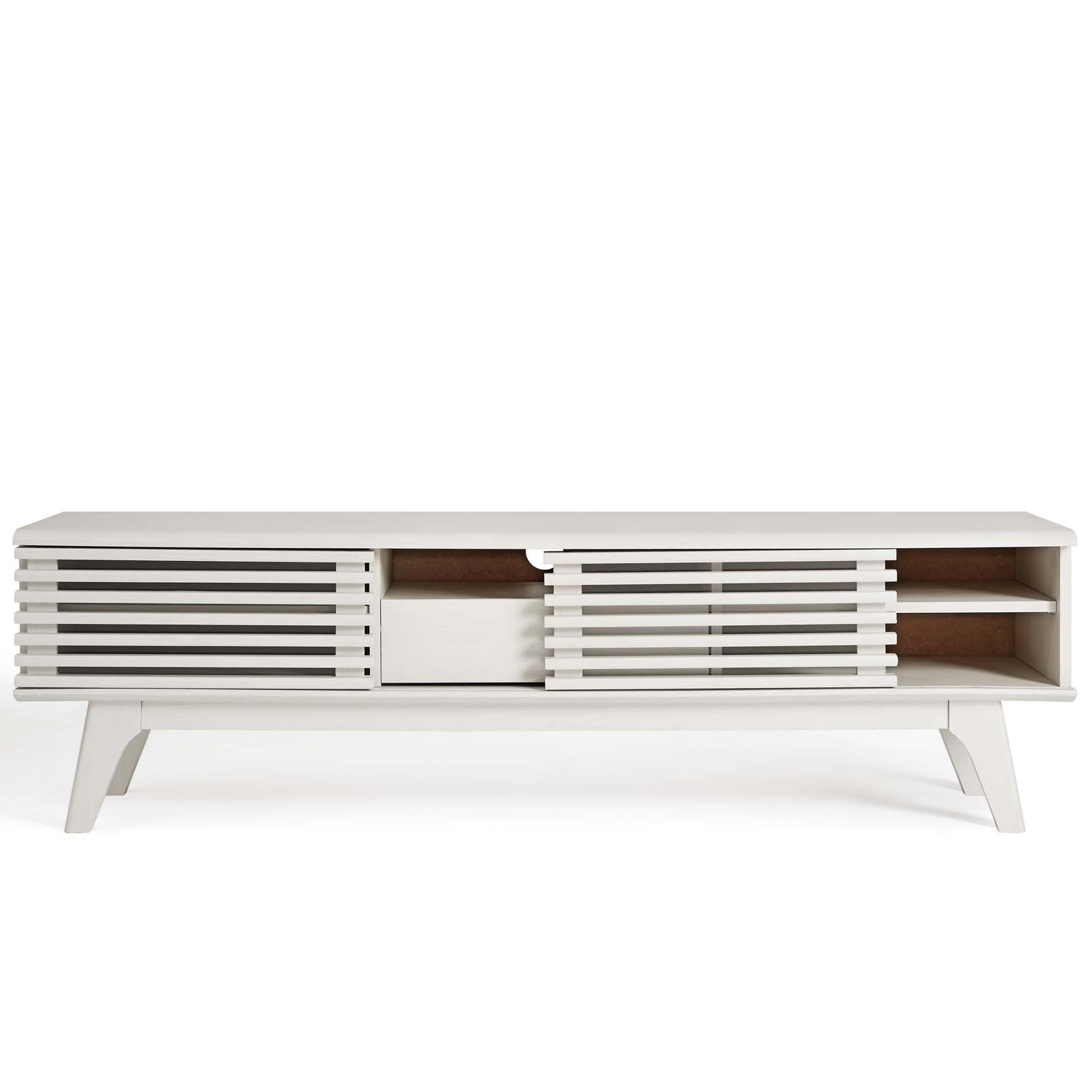 Modway TV & Media Units - Render 59" TV Stand White