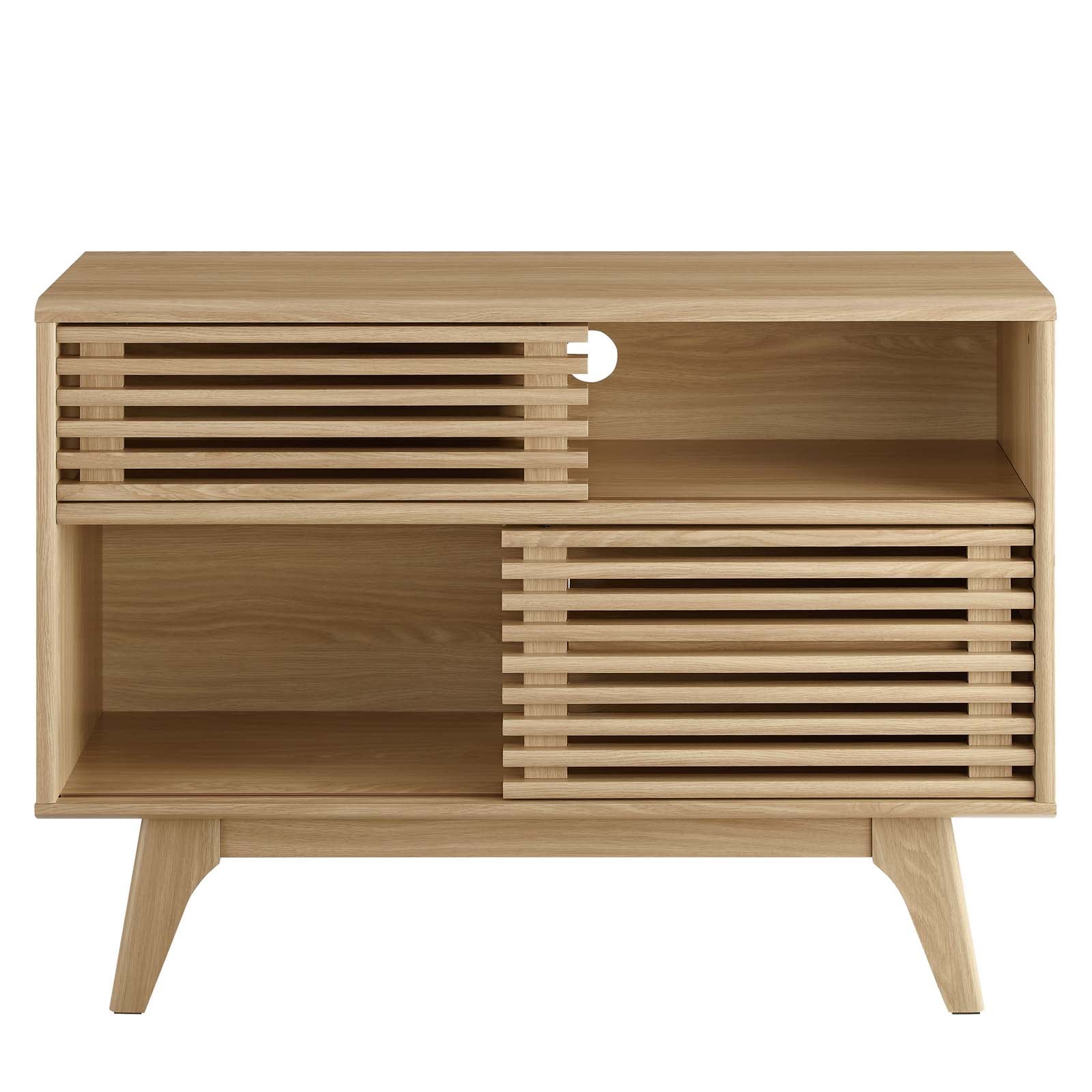 Modway TV & Media Units - Render Display Stand Oak