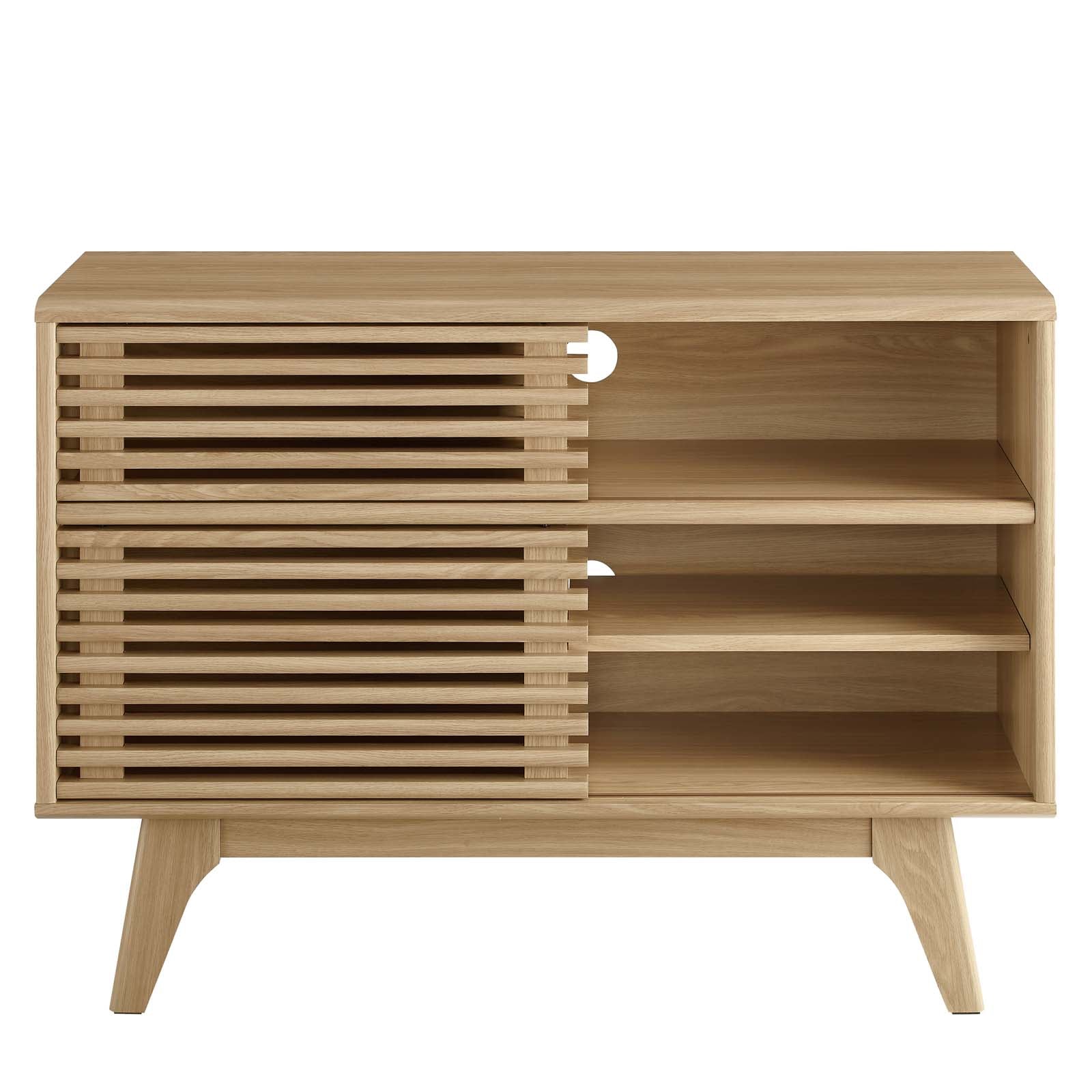 Modway TV & Media Units - Render Display Stand Oak