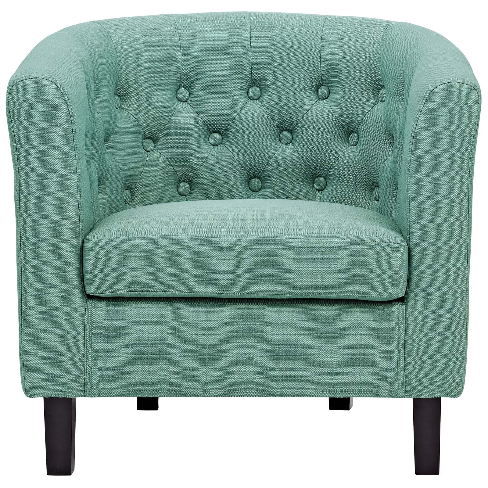 Modway Chairs - Prospect Upholstered Fabric Armchair Laguna