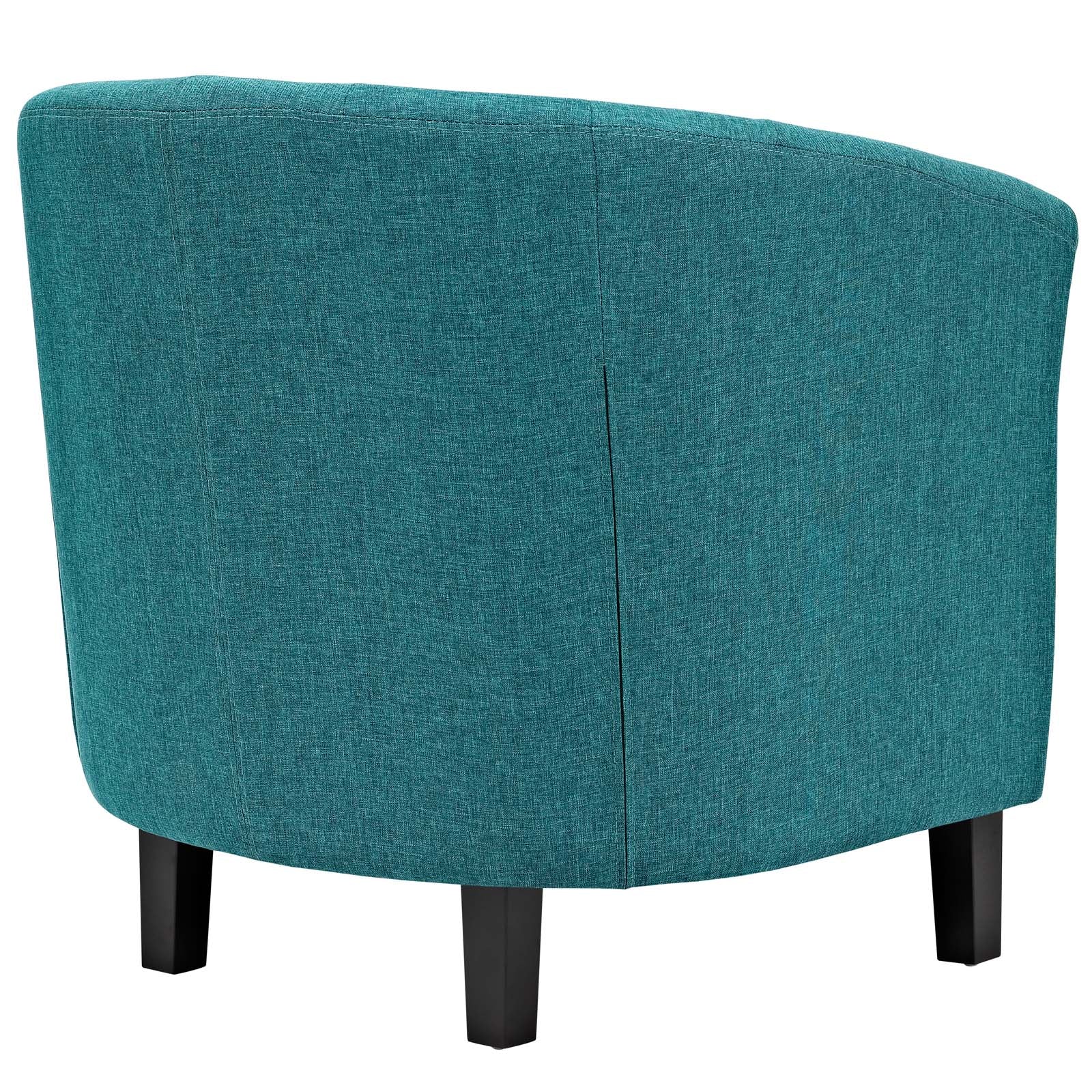 Modway Accent Chairs - Prospect Upholstered Fabric Armchair Teal