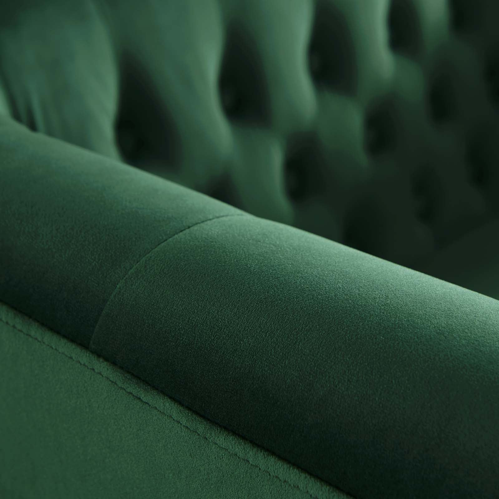 Modway Loveseats - Prospect Performance Velvet Loveseat Emerald