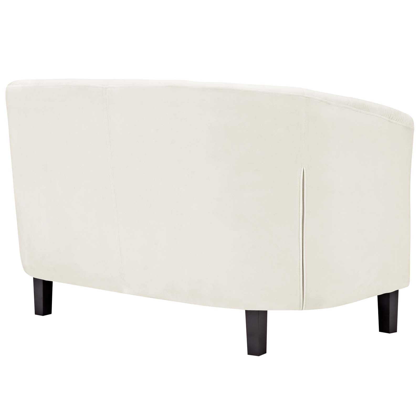 Modway Loveseats - Prospect Performance Velvet Loveseat Ivory