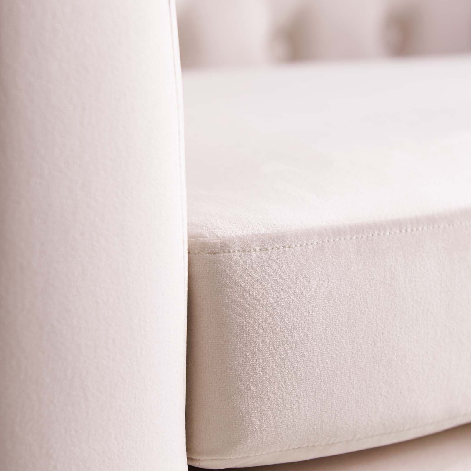 Modway Loveseats - Prospect Performance Velvet Loveseat Pink