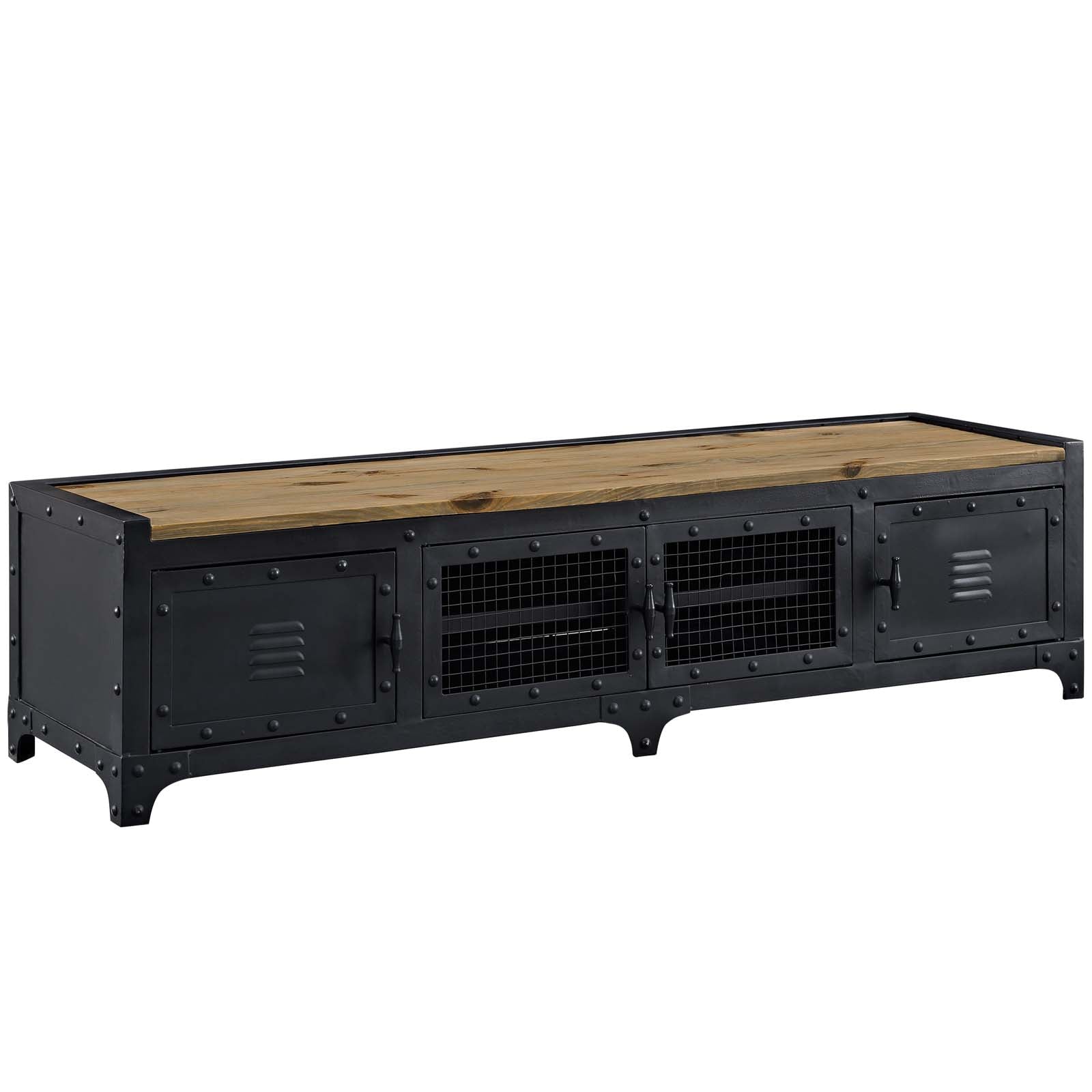 Modway TV & Media Units - Dungeon 63" TV Stand Black