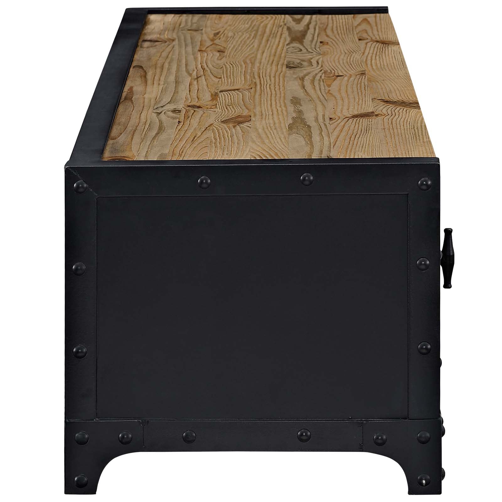 Modway TV & Media Units - Dungeon 63" TV Stand Black