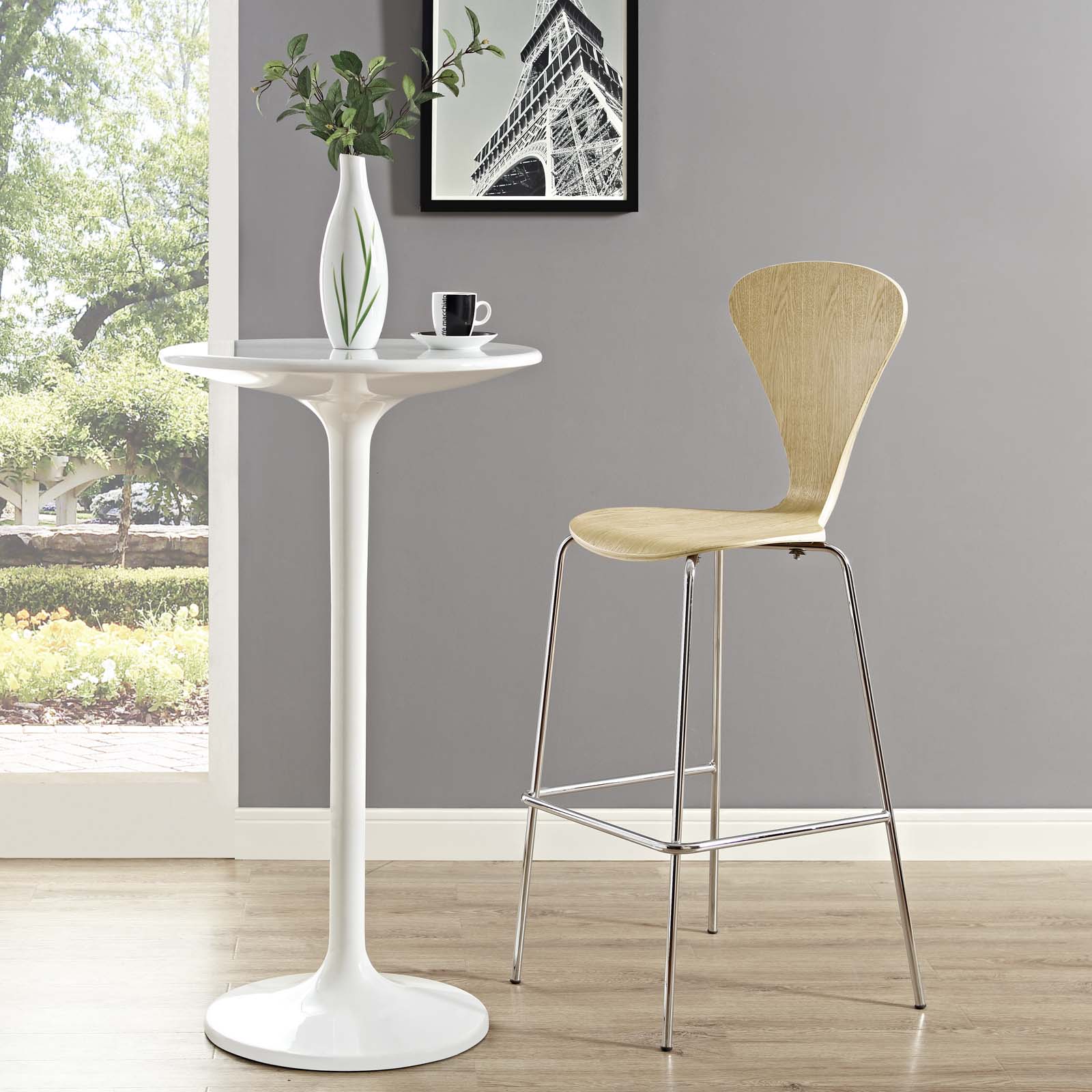 Modway Barstools - Passage Barstool Natural