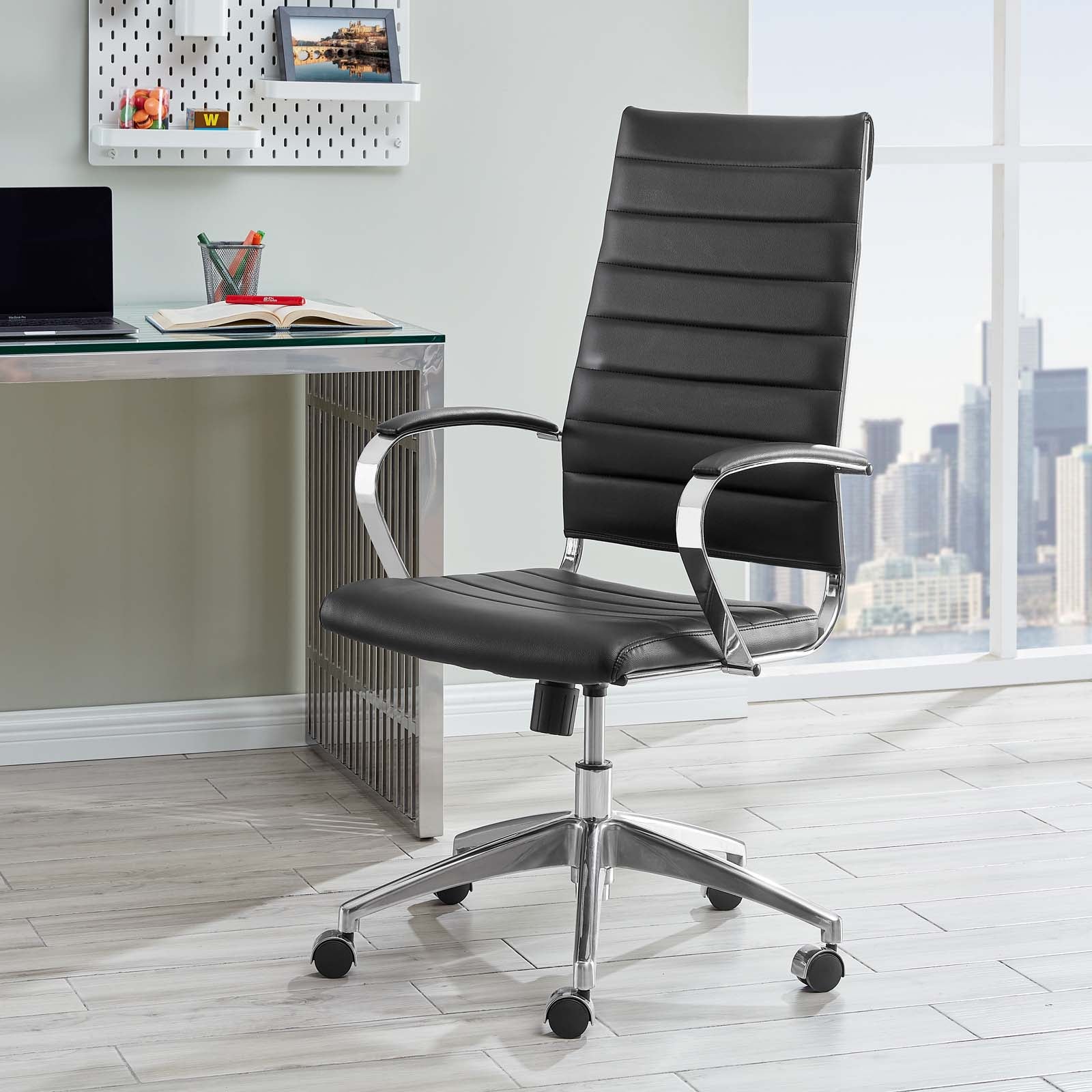 Modway Task Chairs - Jive Highback Office Chair Black