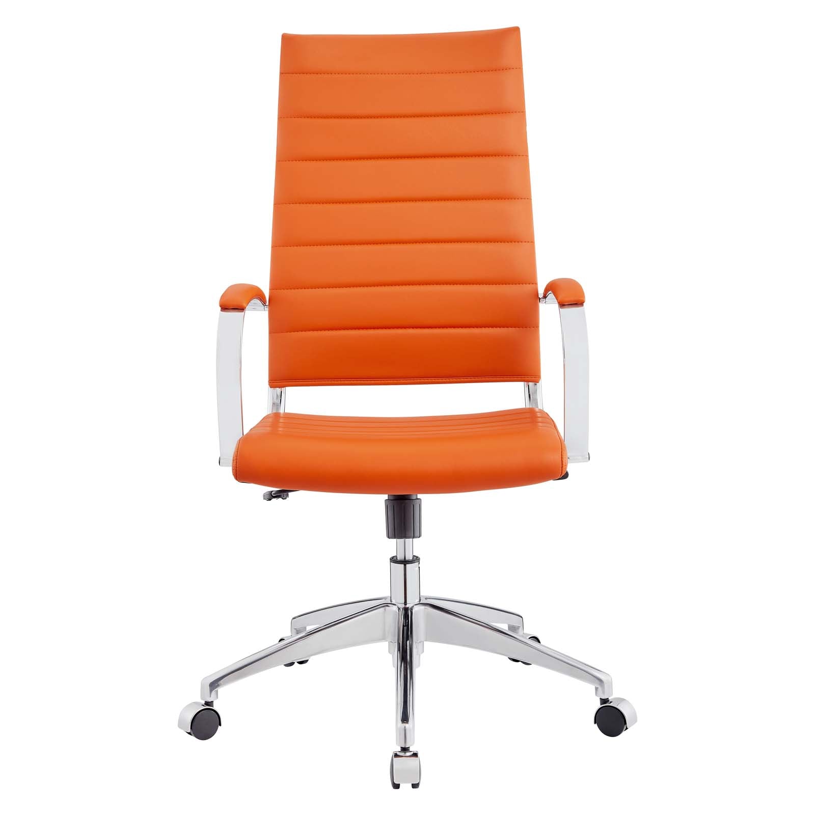 Modway Task Chairs - Jive Highback Office Chair Orange