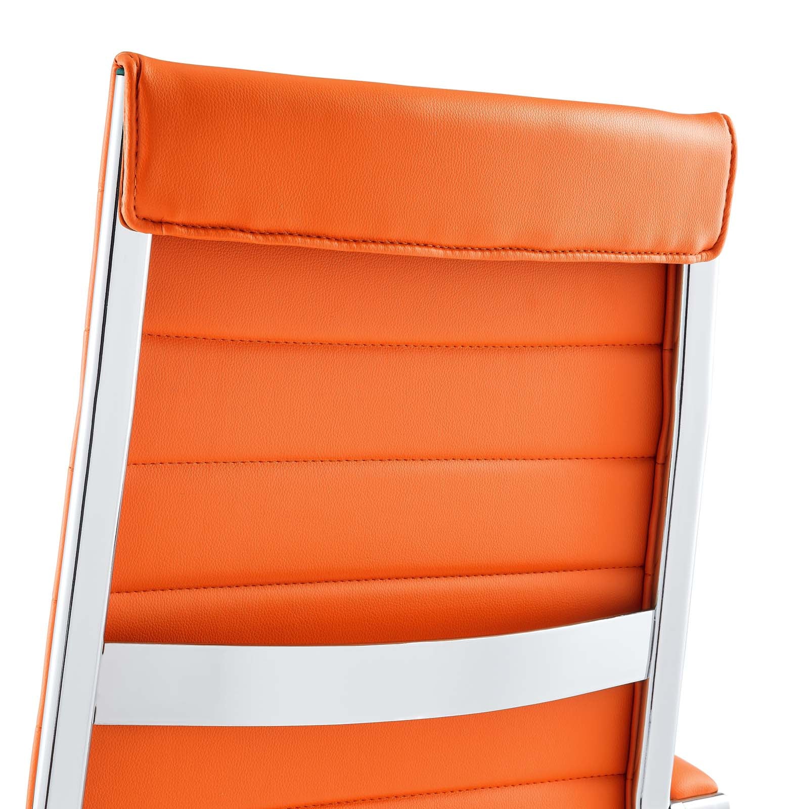 Modway Task Chairs - Jive Highback Office Chair Orange