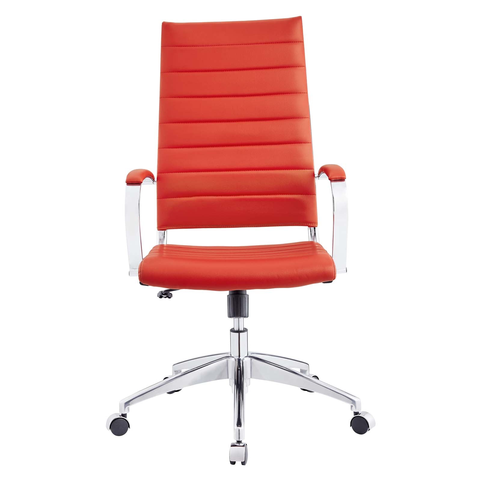 Modway Task Chairs - Jive Highback Office Chair Red