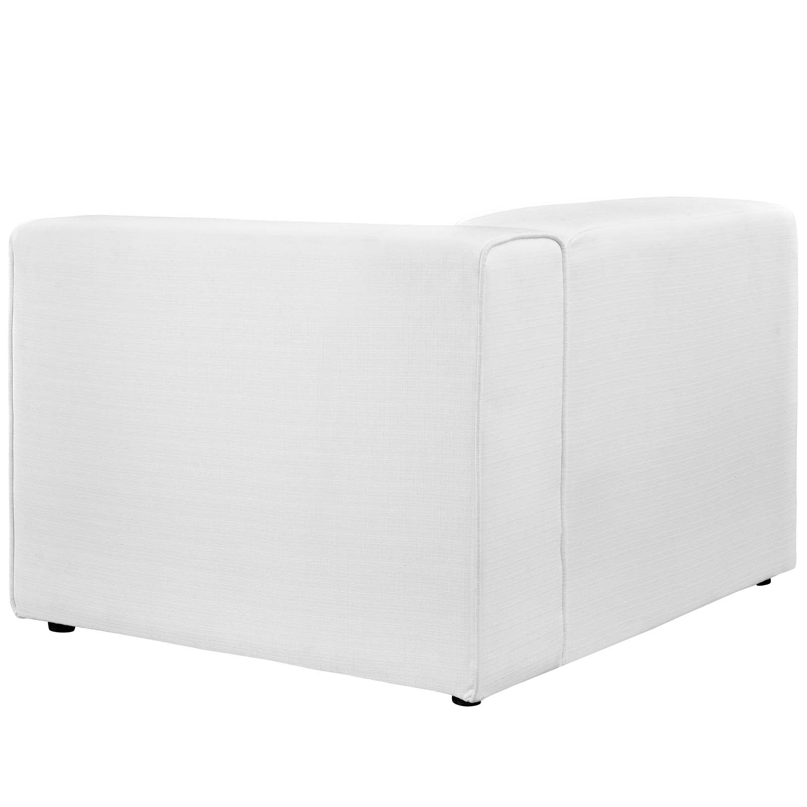 Modway Accent Chairs - Mingle Right-Facing Chair White
