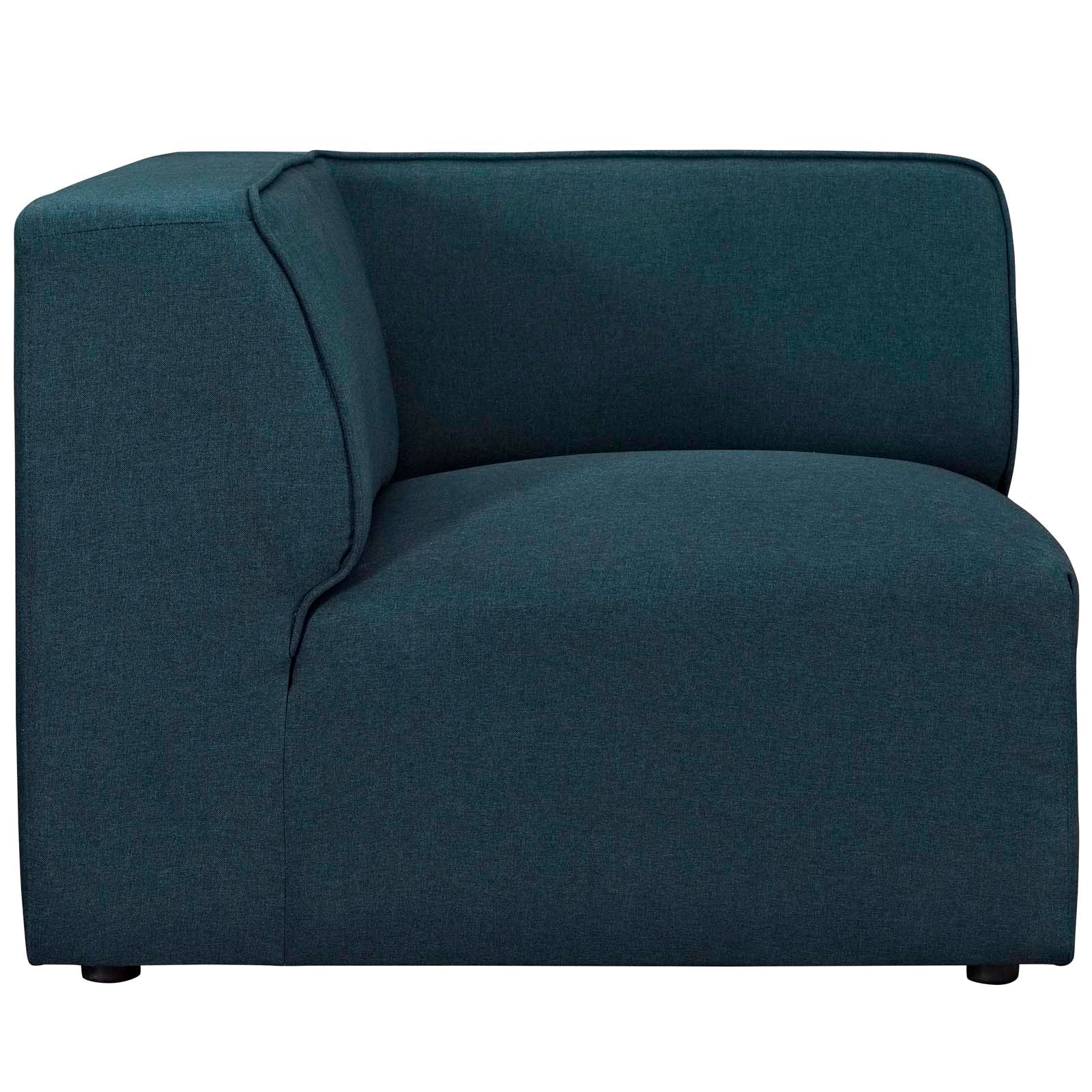 Modway Accent Chairs - Mingle Corner Chair Blue