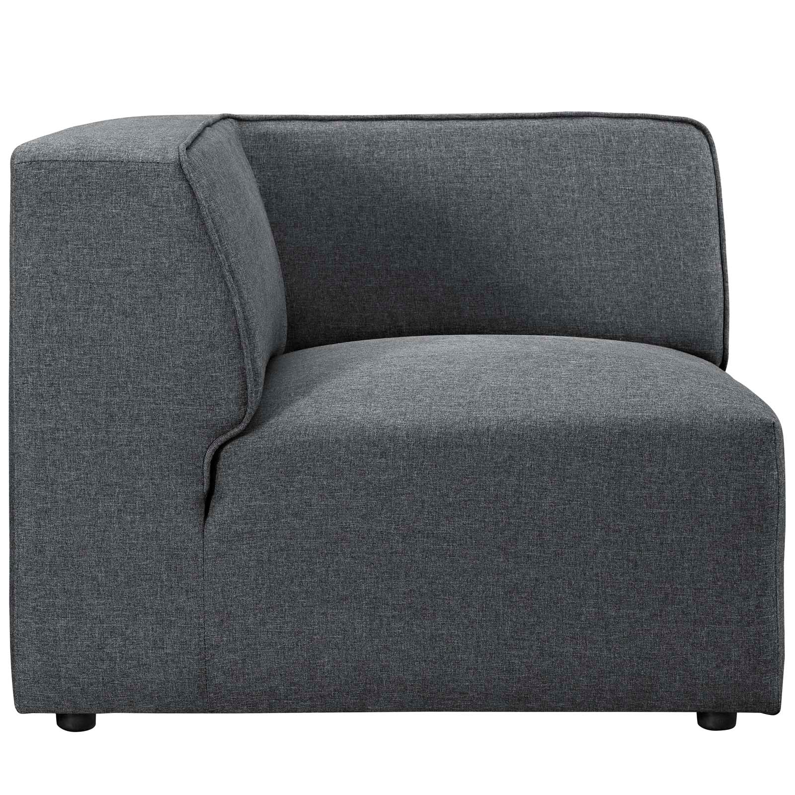 Modway Accent Chairs - Mingle Corner Chair Gray