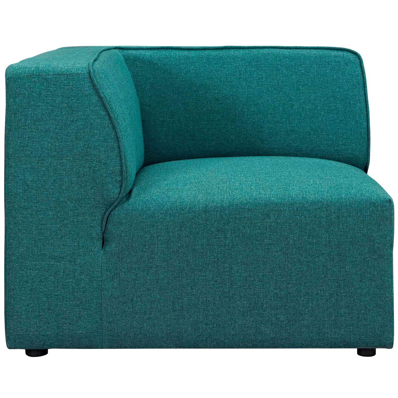 Modway Accent Chairs - Mingle Corner Sofa Teal