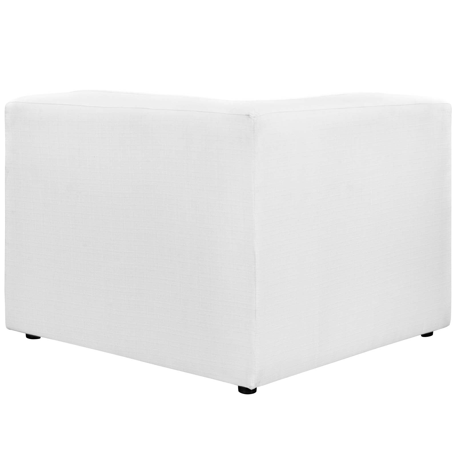 Modway Accent Chairs - Mingle Corner Sofa White