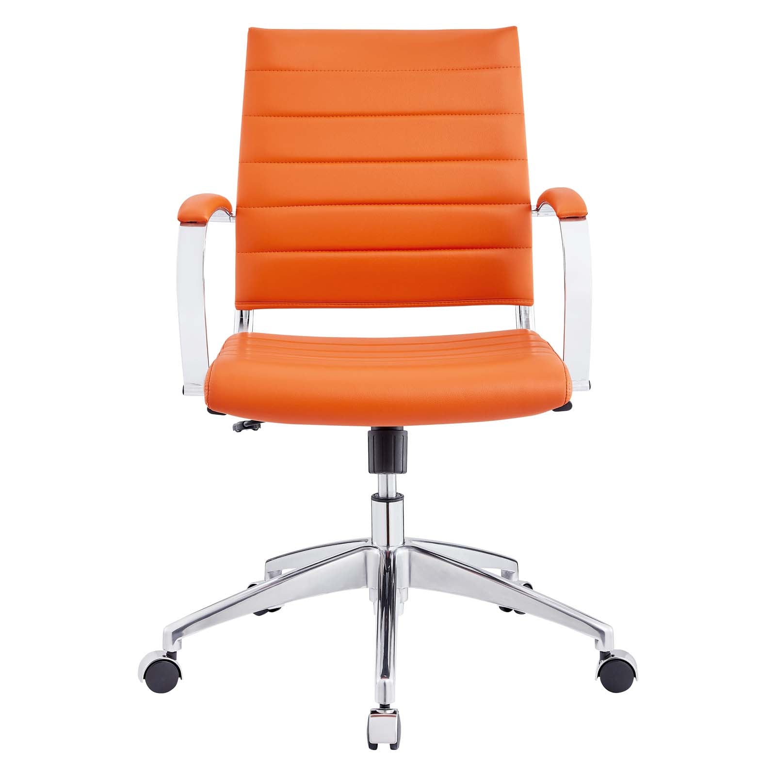 Modway Task Chairs - Jive Mid Back Office Chair Orange