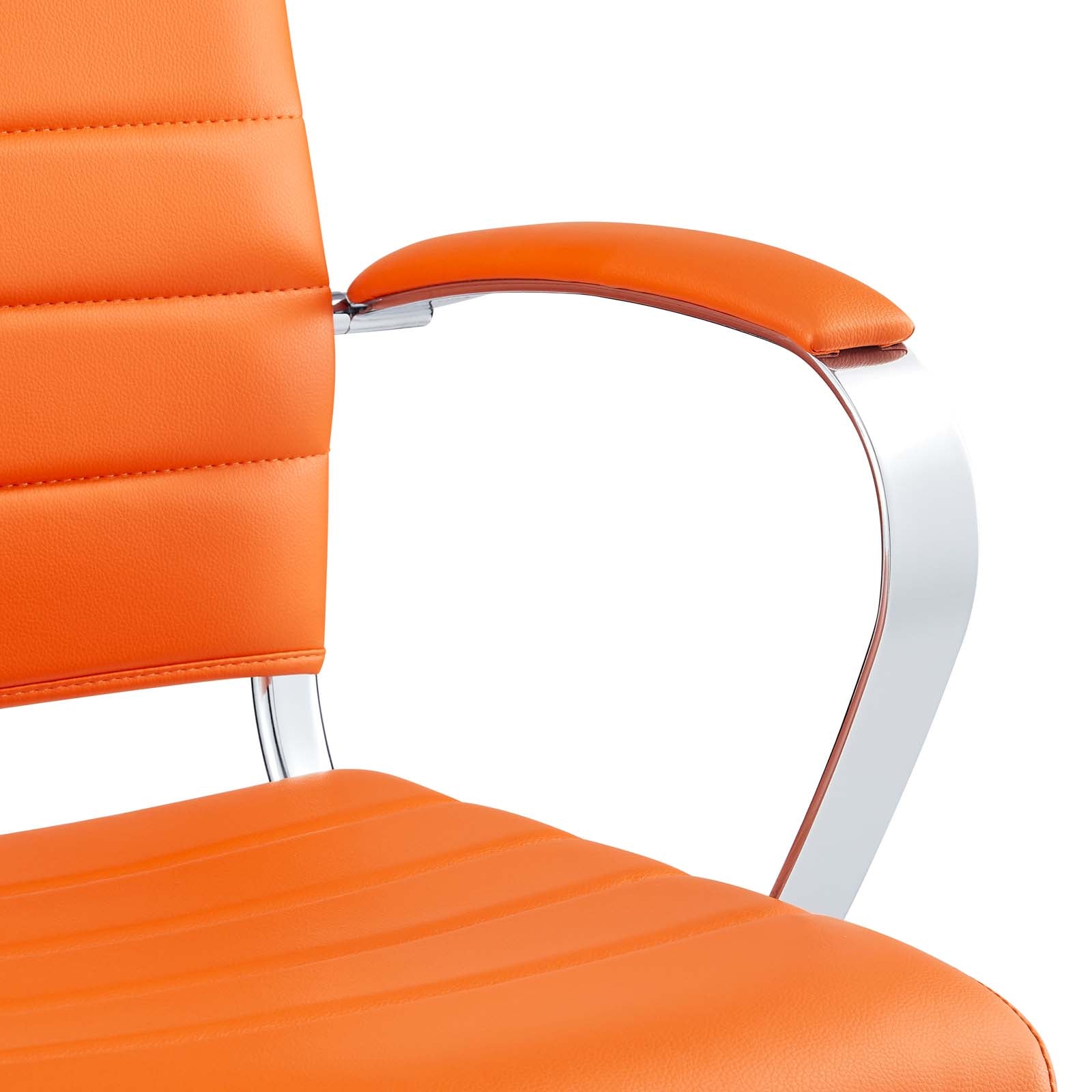 Modway Task Chairs - Jive Mid Back Office Chair Orange