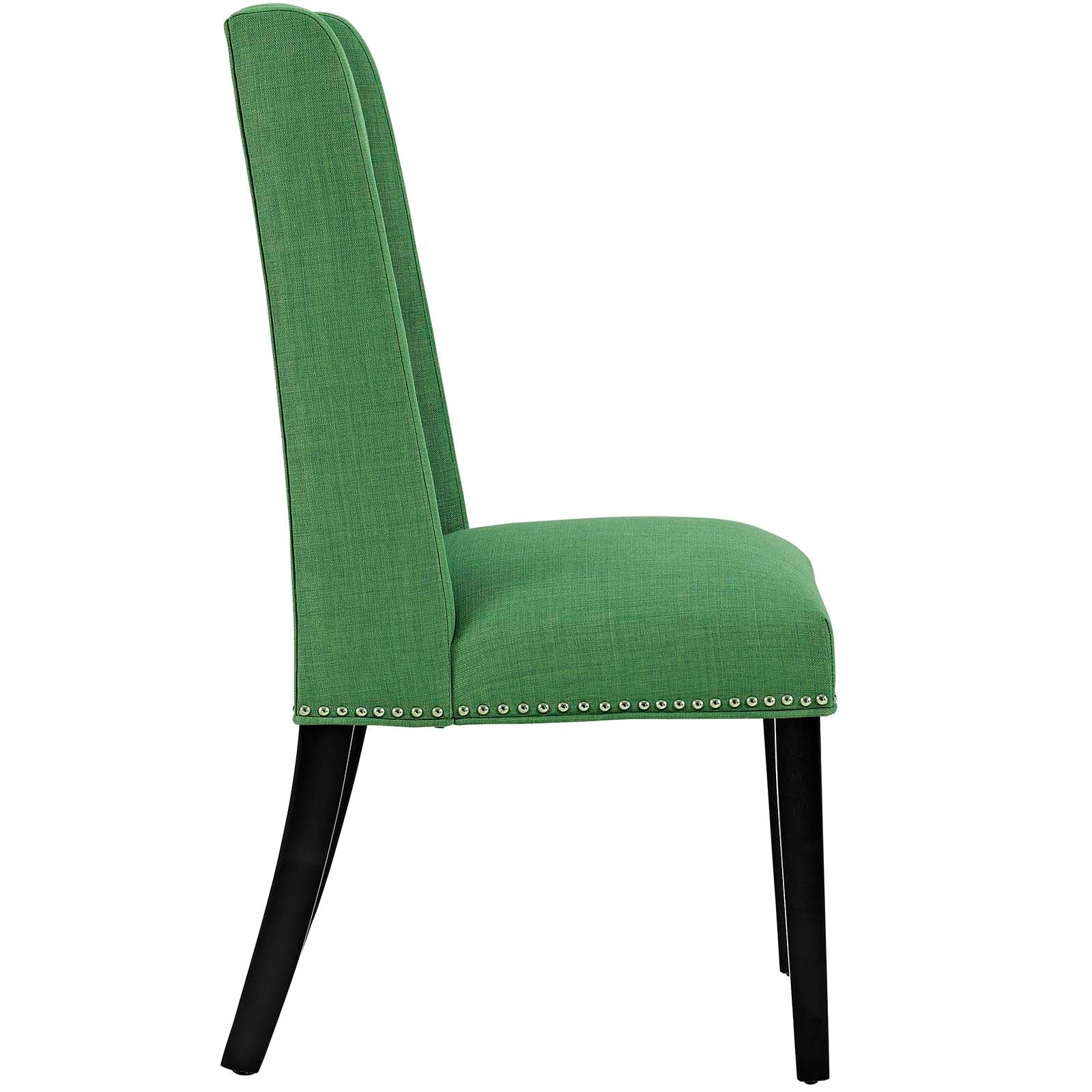 Modway Dining Chairs - Baron Dining Chair Fabric Set of 2 Green