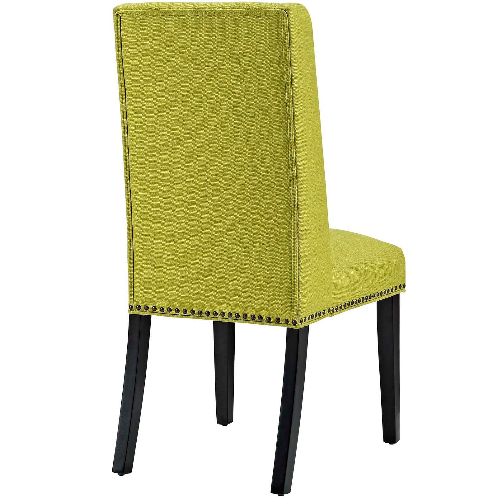 Modway Dining Chairs - Baron Dining Chair Fabric Set of 2 Wheatgrass