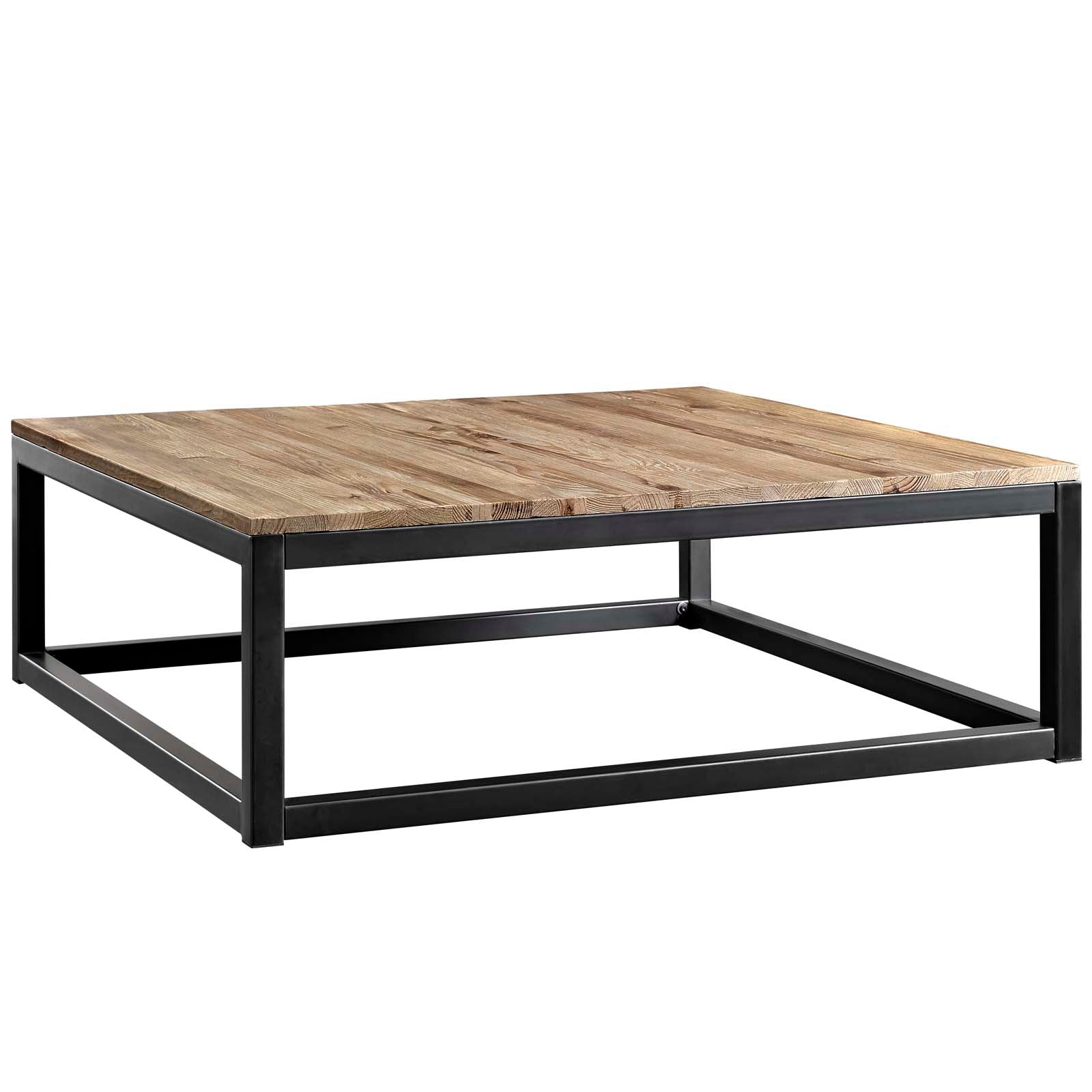 Modway Coffee Tables - Attune Large Coffee Table Brown