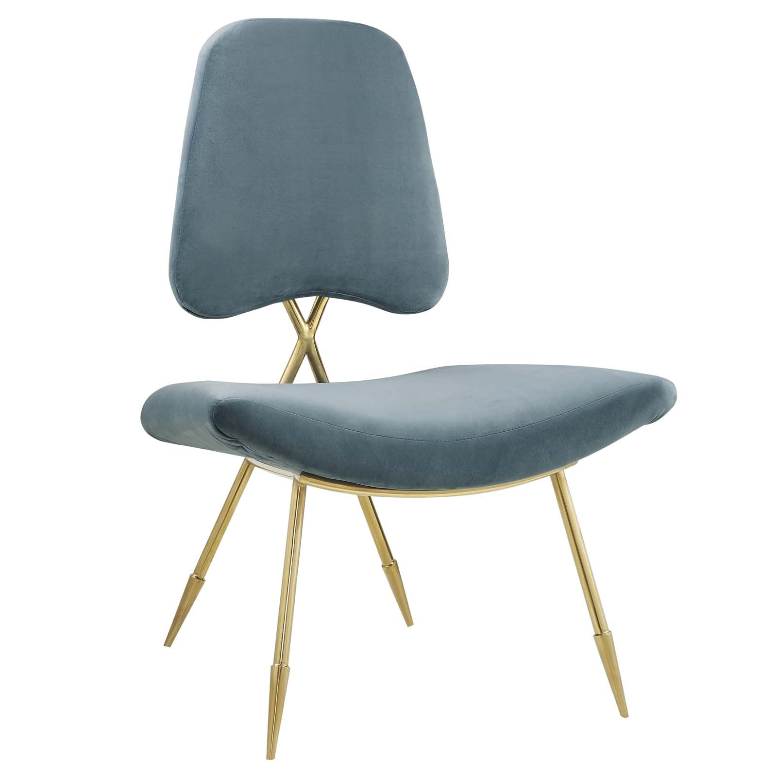 Modway Accent Chairs - Ponder Performance Lounge Chair Sea Blue