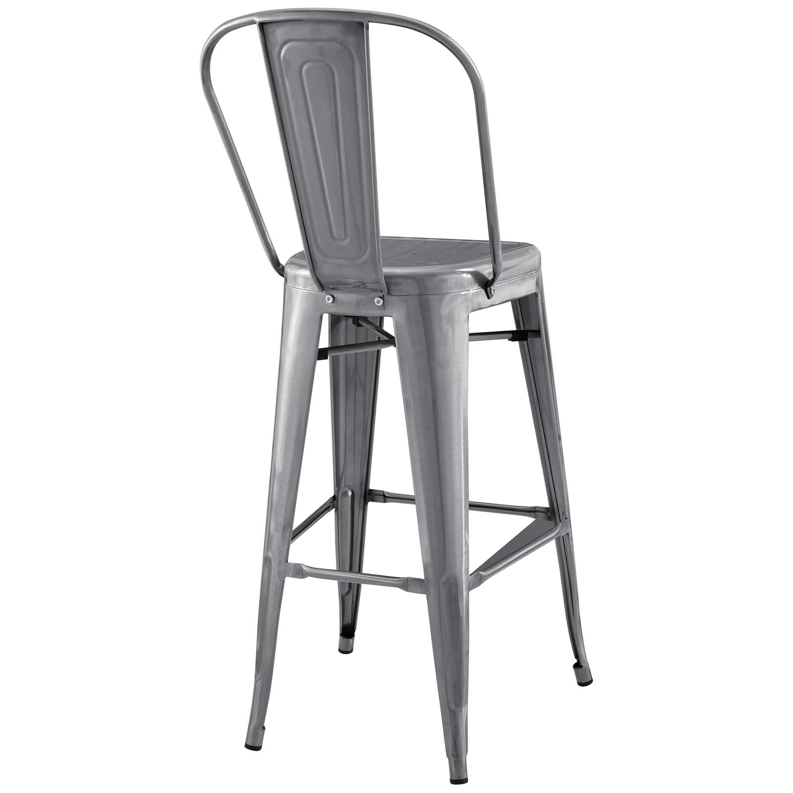 Modway Barstools - Promenade 19" Barstool Gunmetal