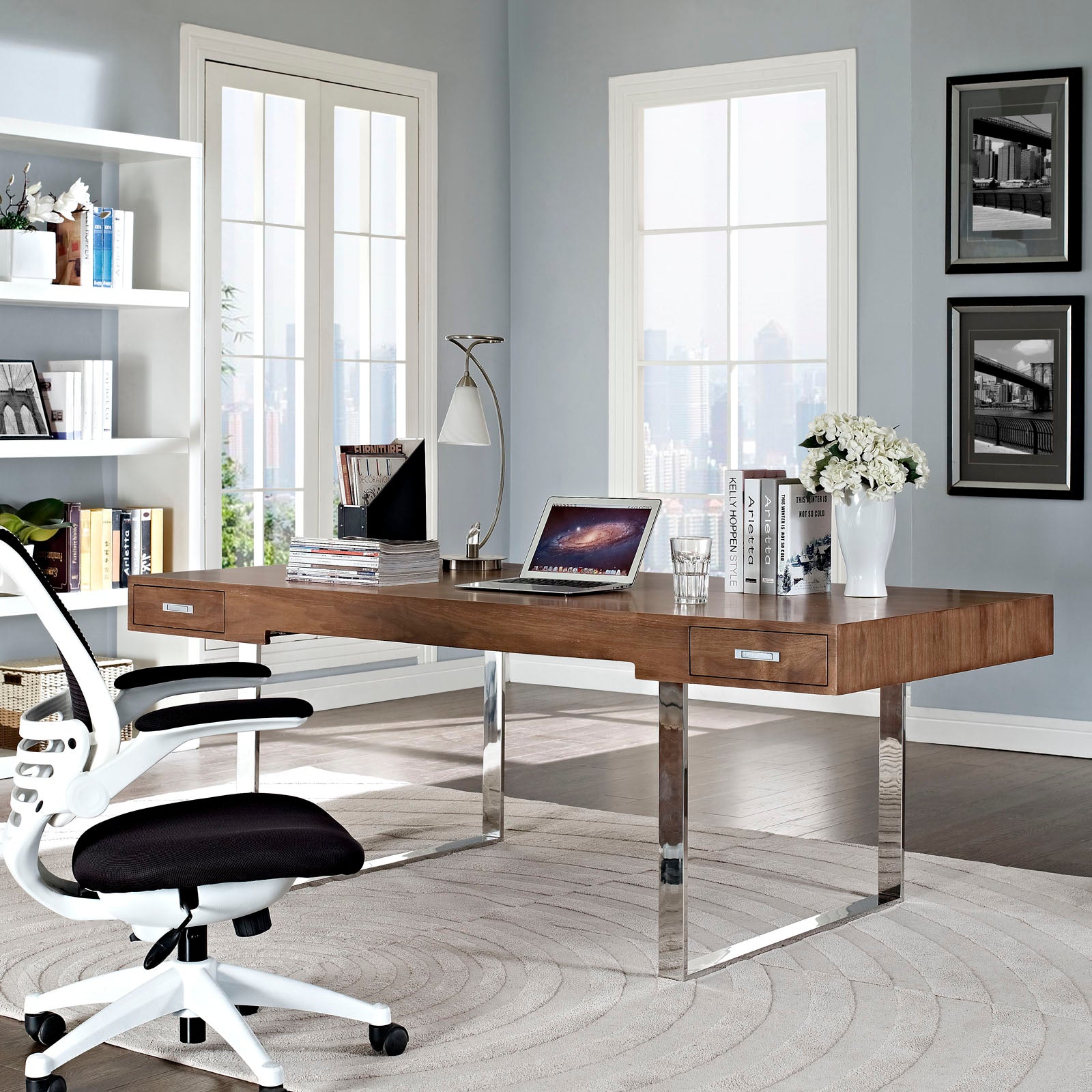 Tinker Office Desk Walnut