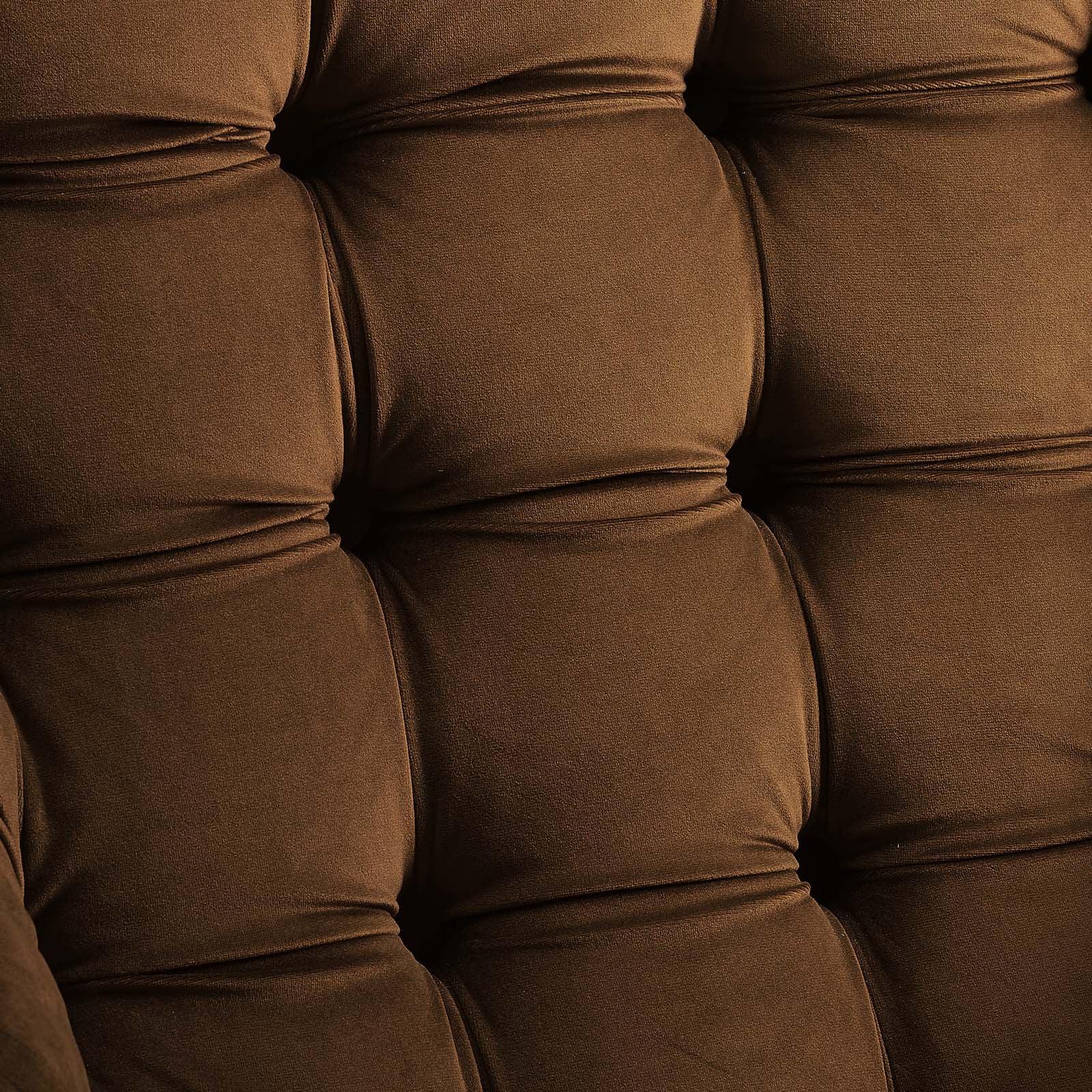 Modway Accent Chairs - Suggest Button Tufted Performance Velvet Lounge Chair Brown