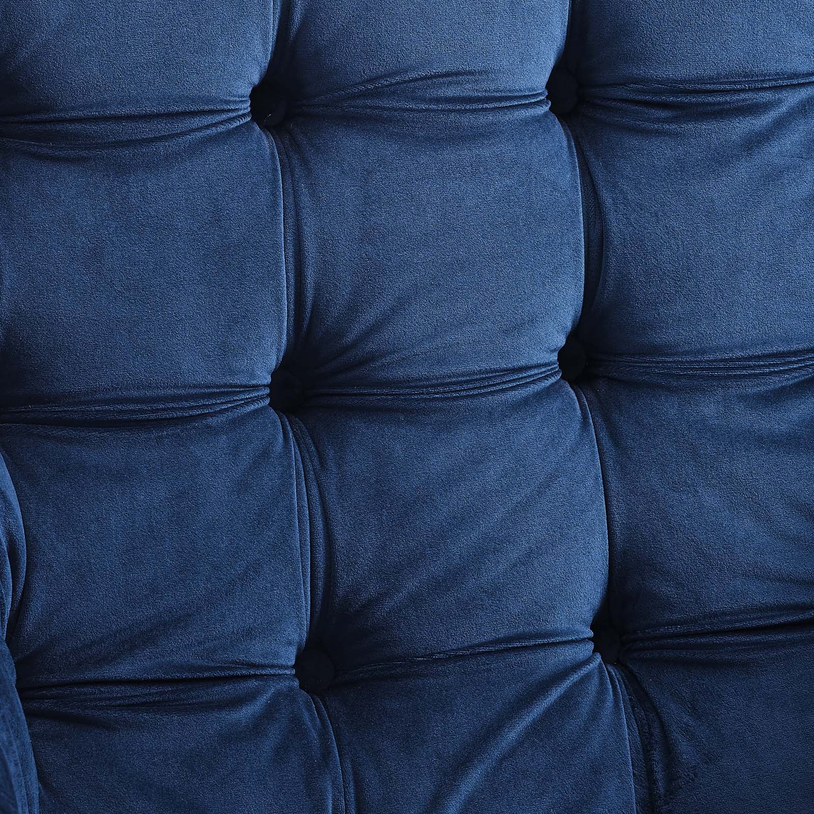 Modway Accent Chairs - Suggest Button Tufted Performance Velvet Lounge Chair Navy
