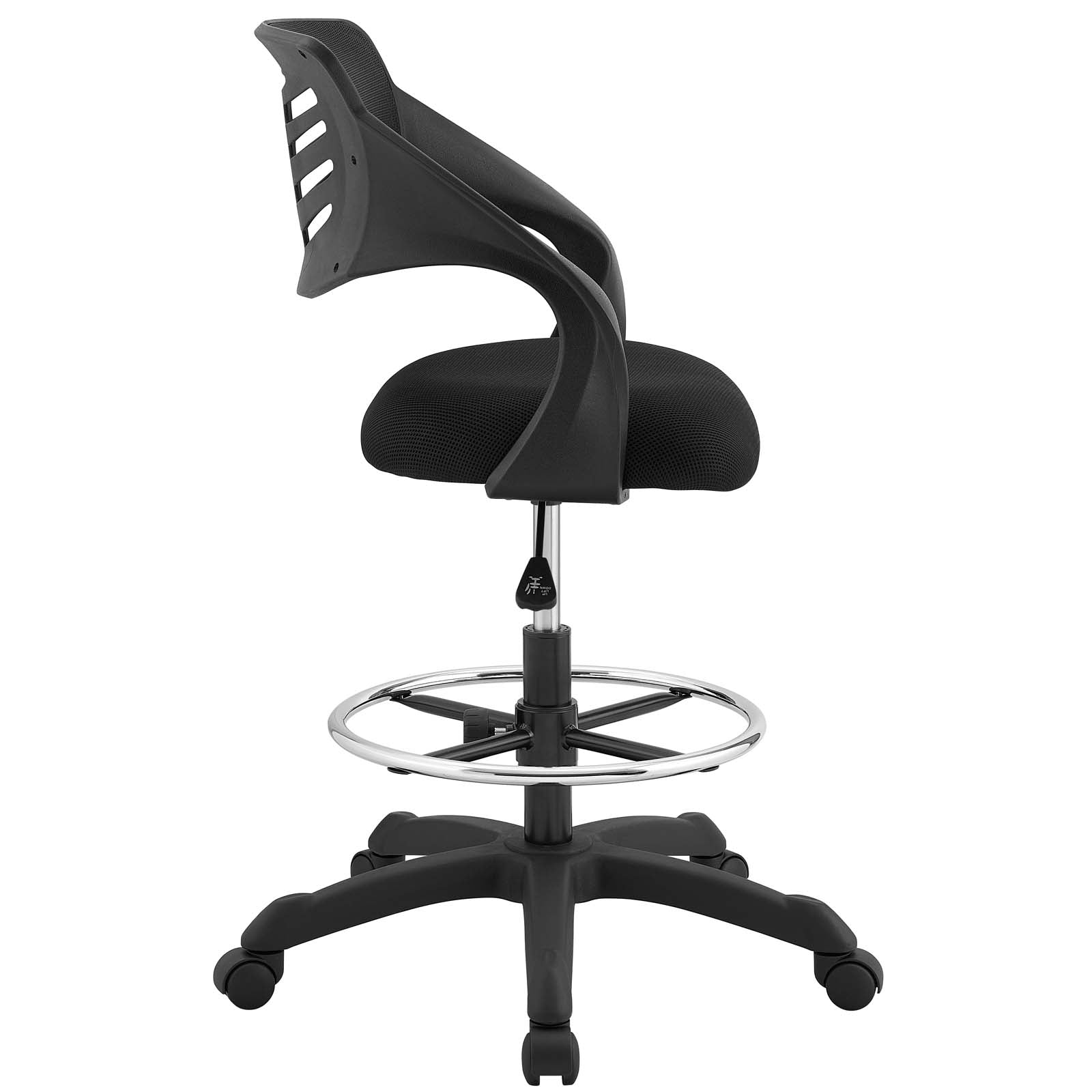 Modway Task Chairs - Thrive Mesh Drafting Chair Black
