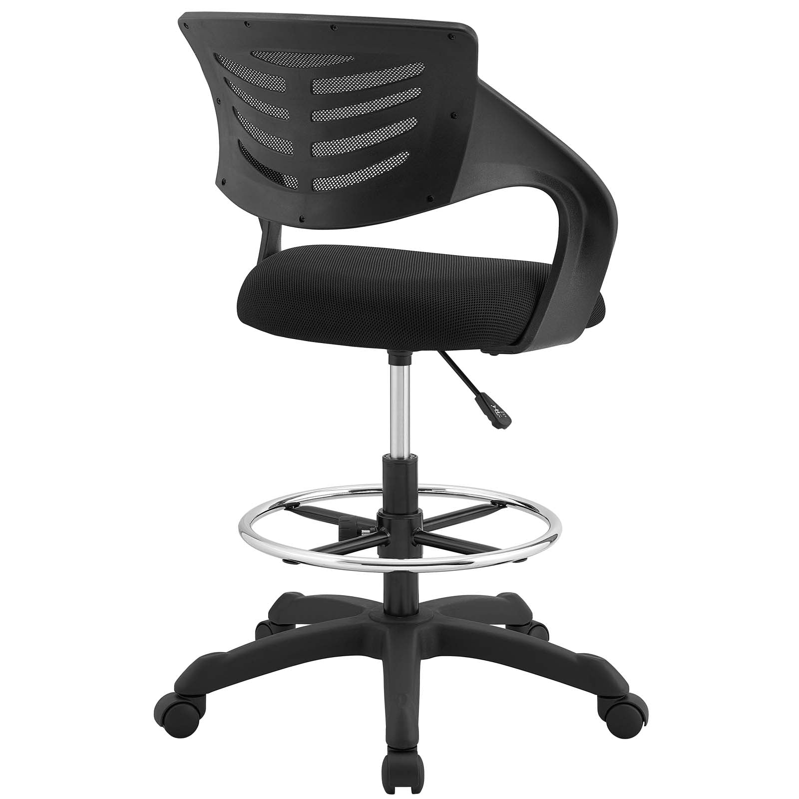 Modway Task Chairs - Thrive Mesh Drafting Chair Black