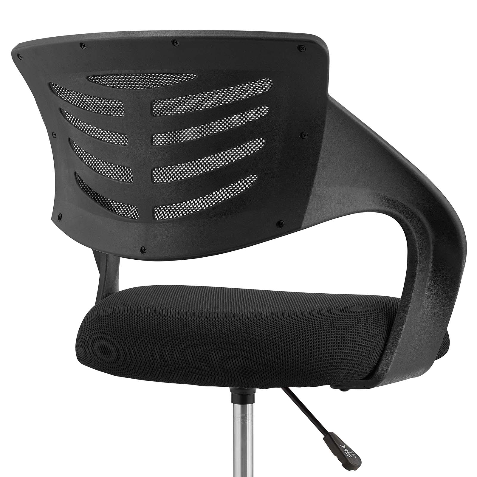 Modway Task Chairs - Thrive Mesh Drafting Chair Black