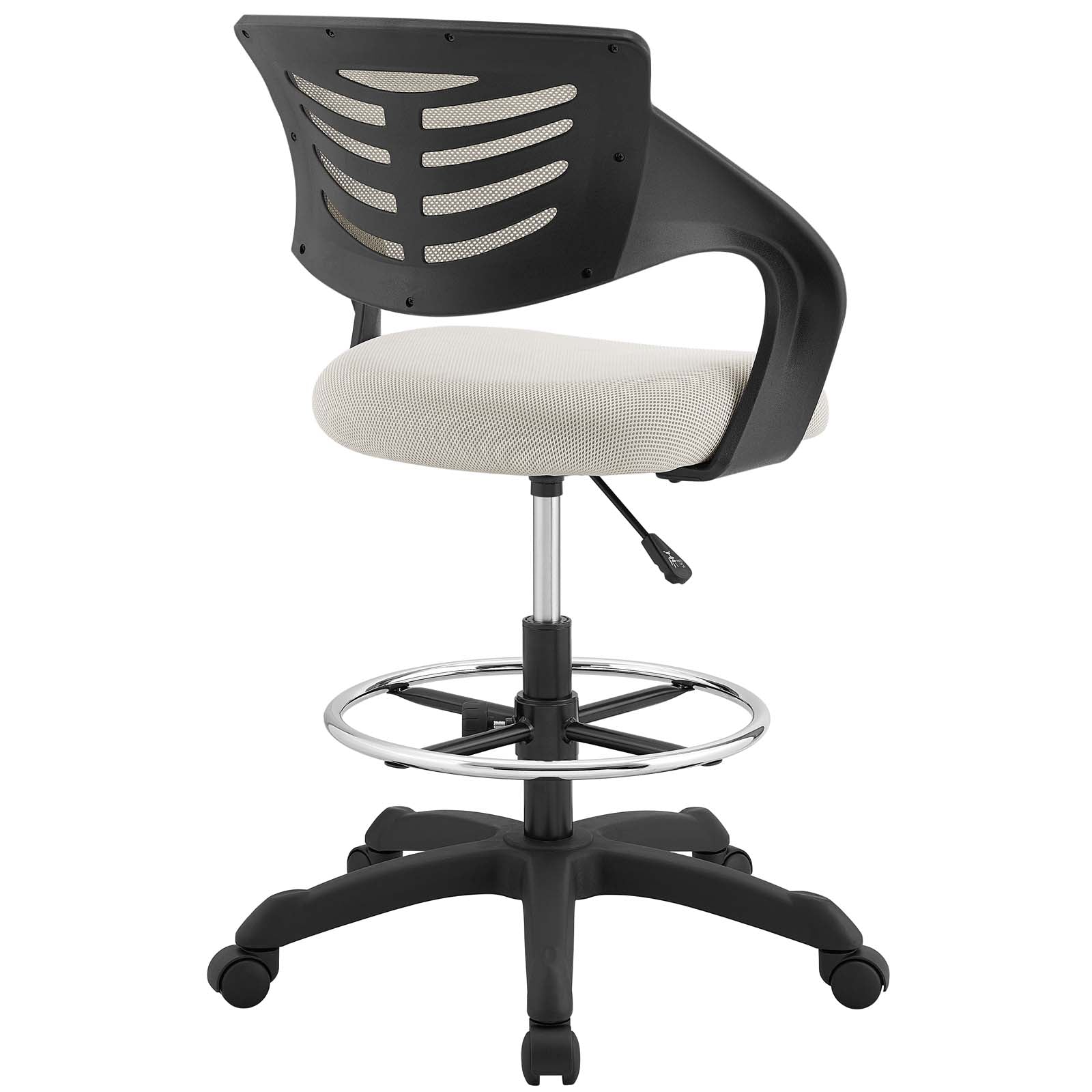 Modway Task Chairs - Thrive Mesh Drafting Chair Gray