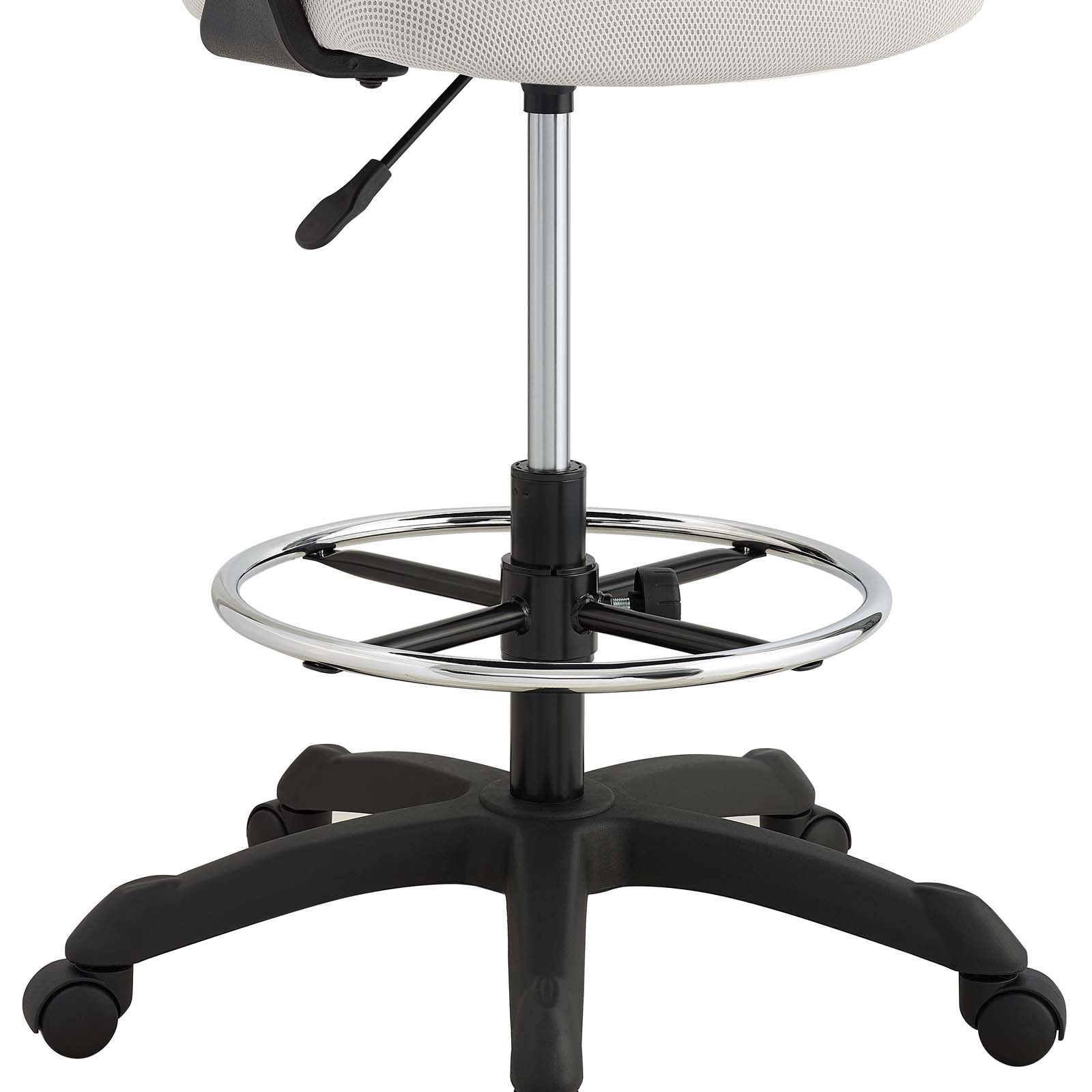 Modway Task Chairs - Thrive Mesh Drafting Chair Gray