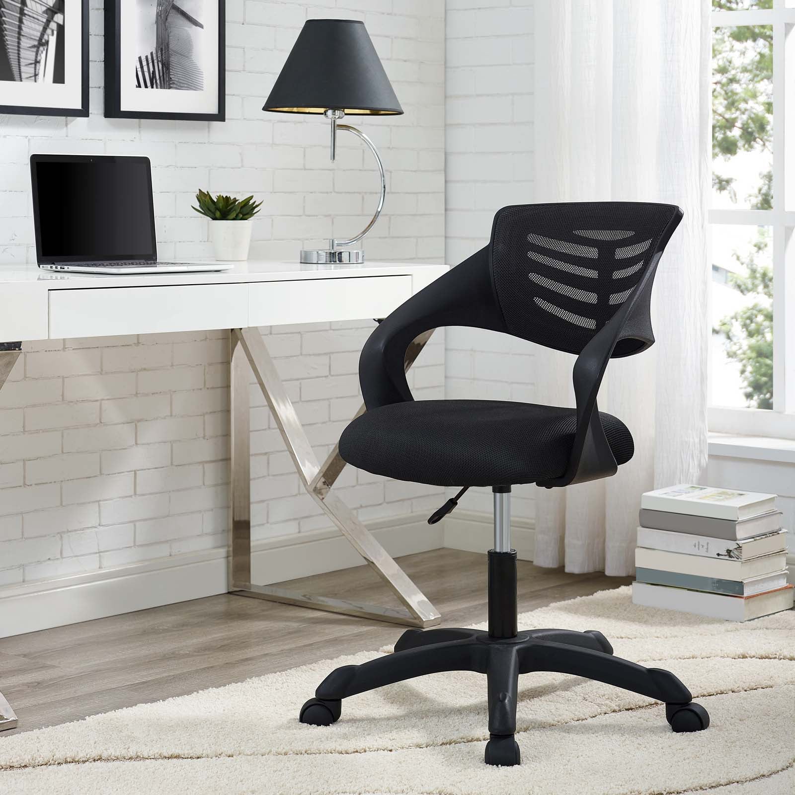 Modway Task Chairs - Thrive Mesh Office Chair Black