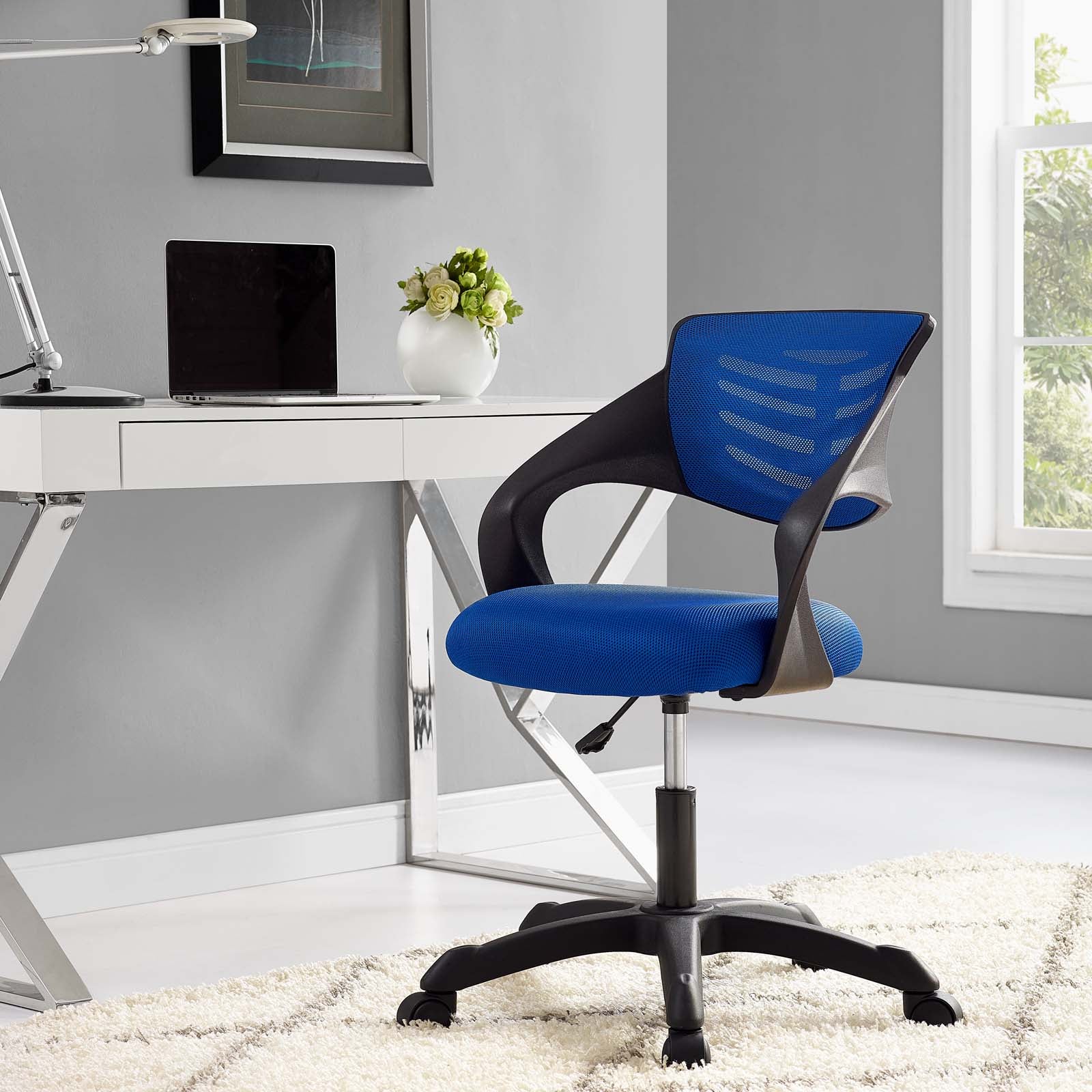 Thrive Mesh Office Chair Blue
